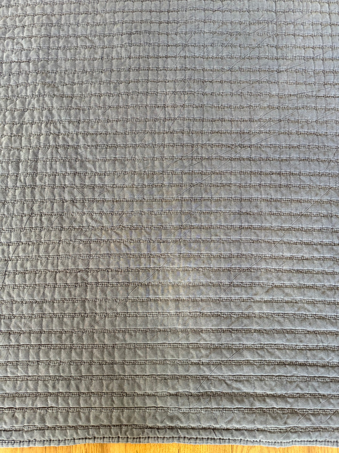 Full/Queen Faded & Soft Navy Quilt