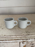 Trend Pacific Galaxy Milkstone White Short Mug | Isamu Kenmochi | 1980s