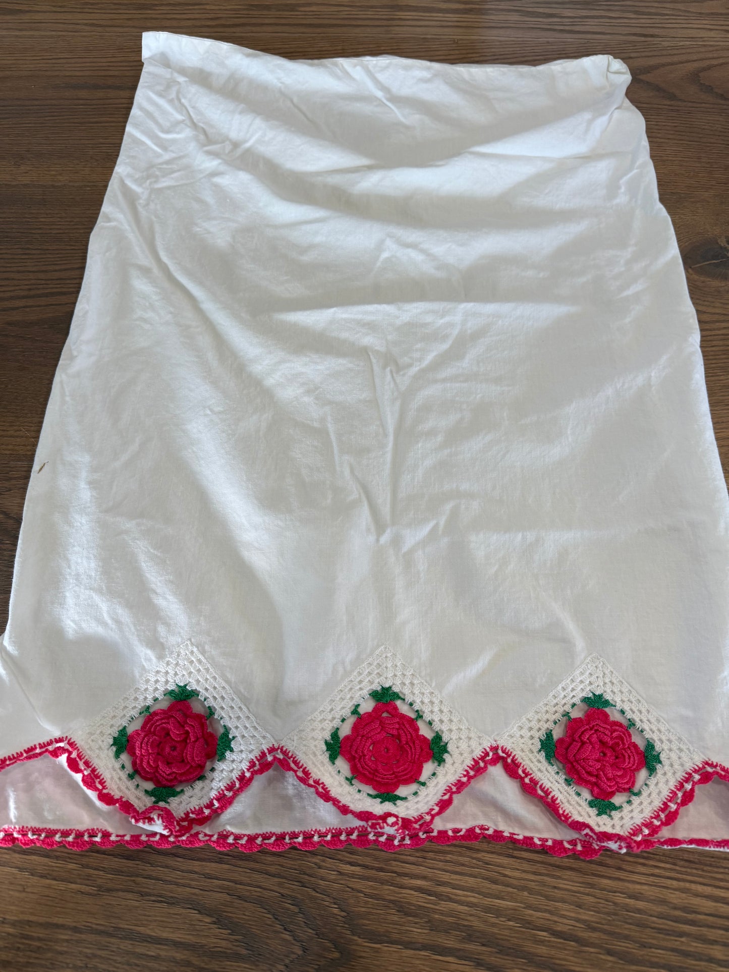 Bright Pink Flower Pillowcase