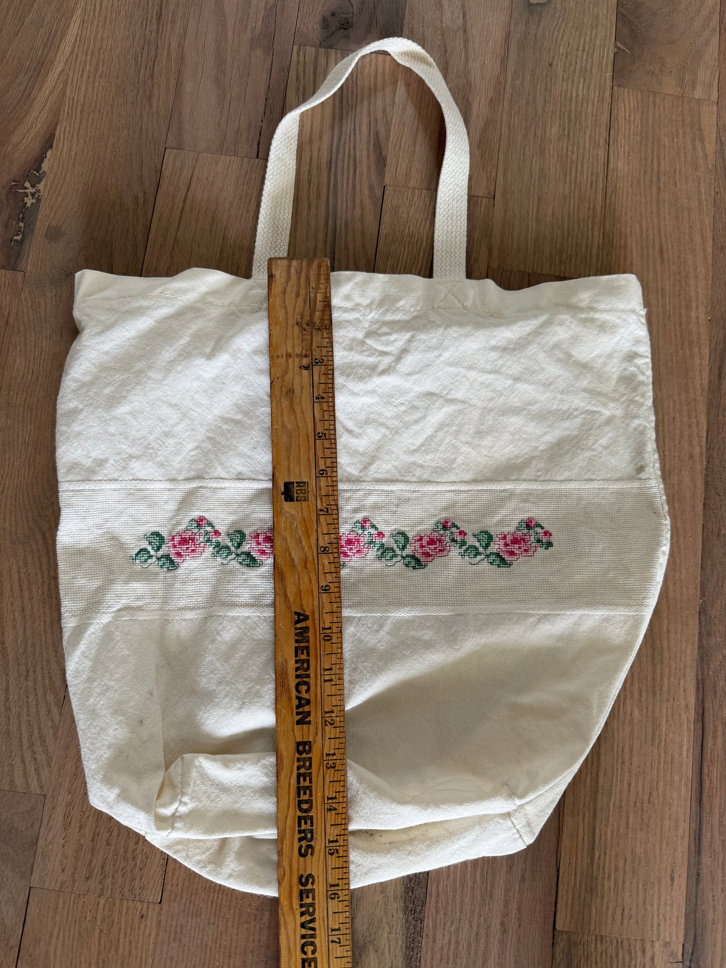 Cross Stitch Tote