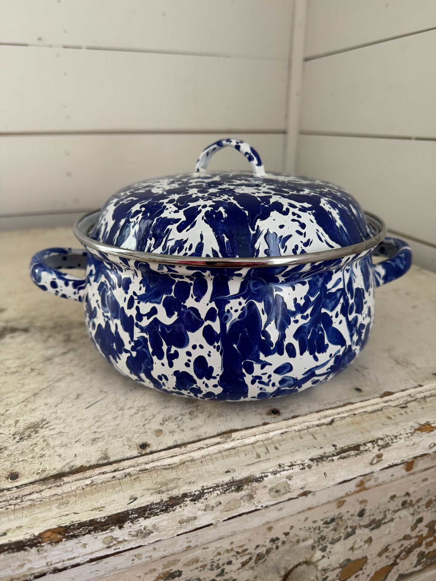 Cobalt Swirl Dutch Oven