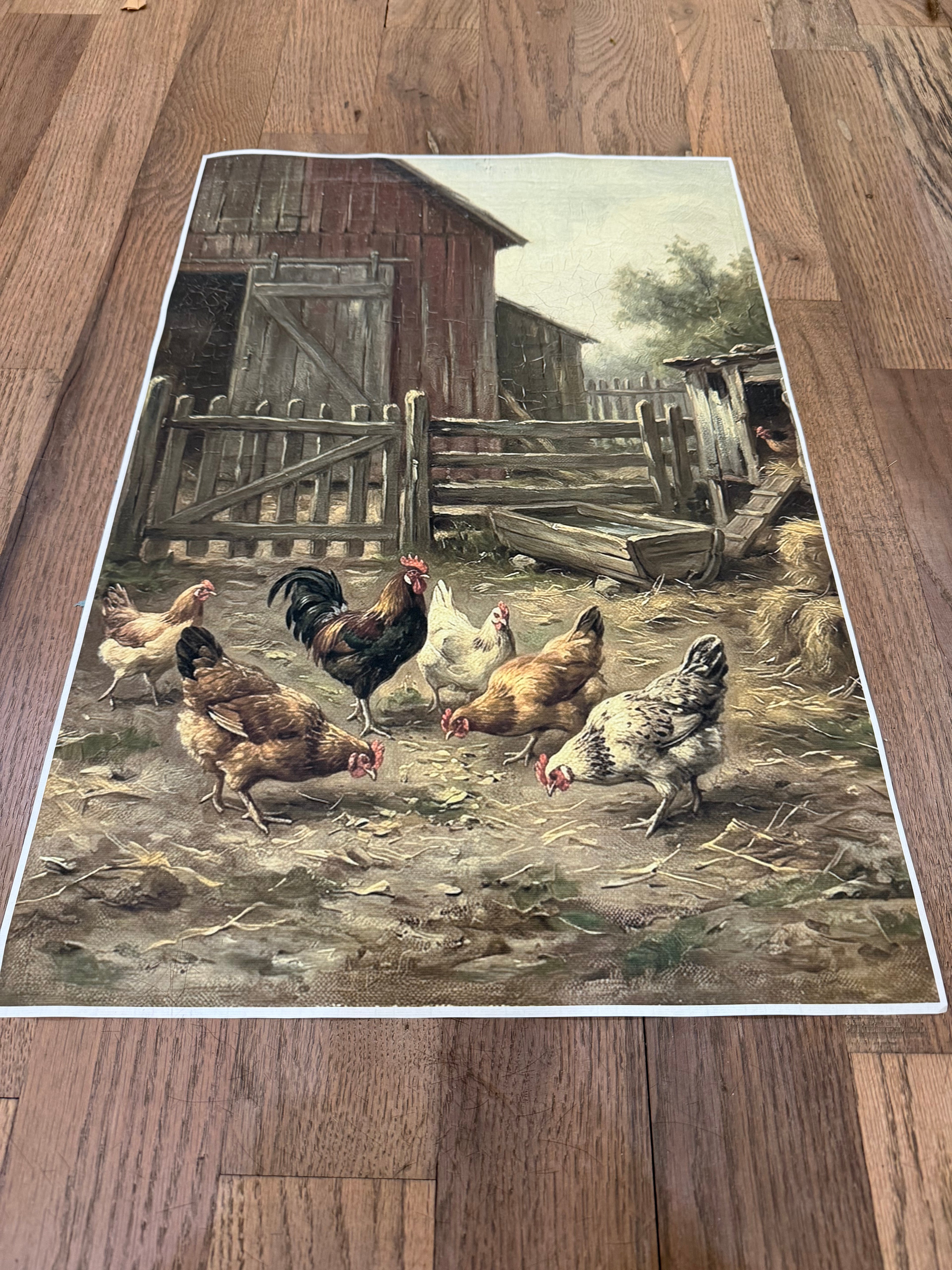 Chicken Yard | JRV Medium Rice Paper