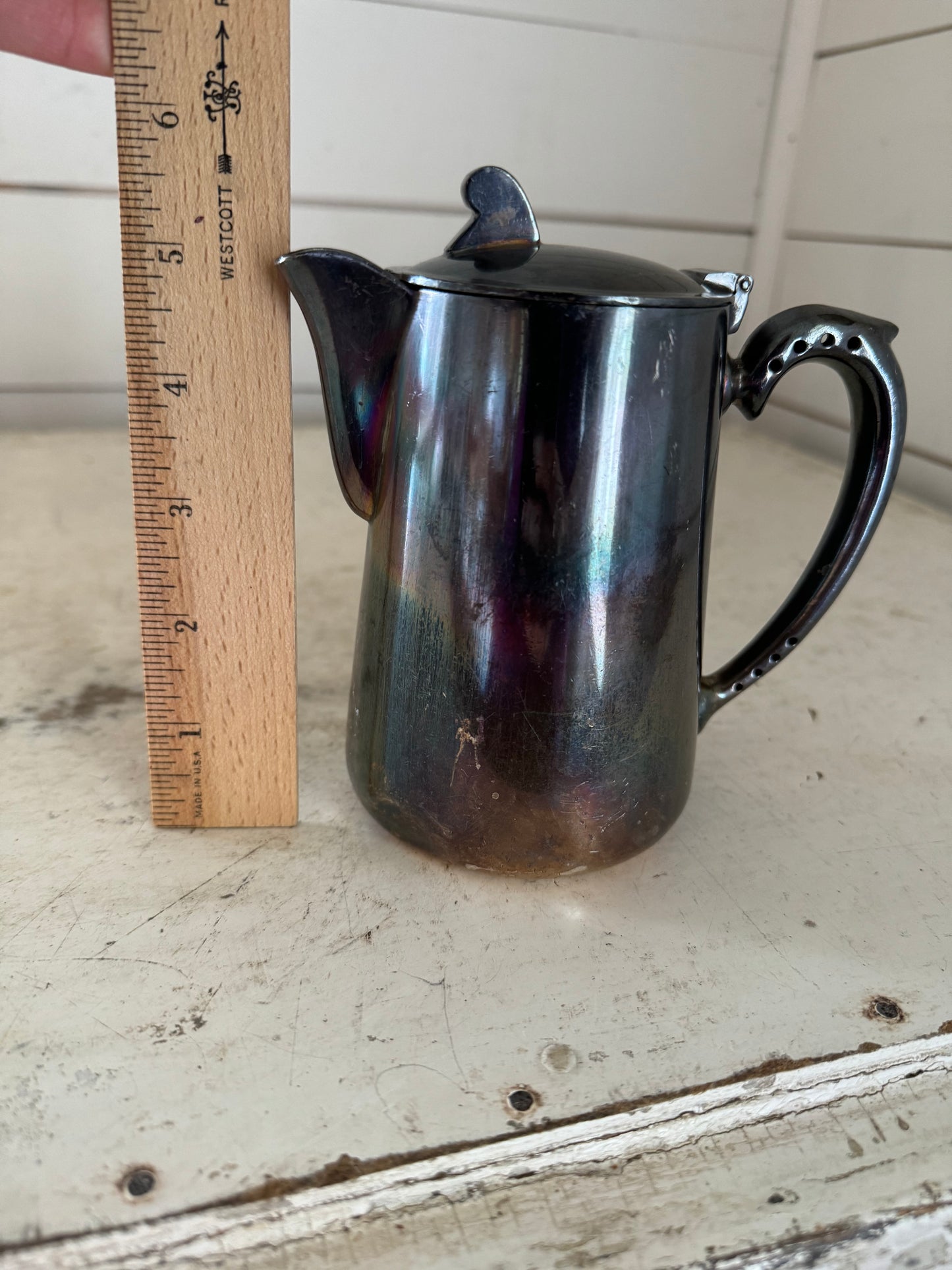 Antique Silverplate Teapot