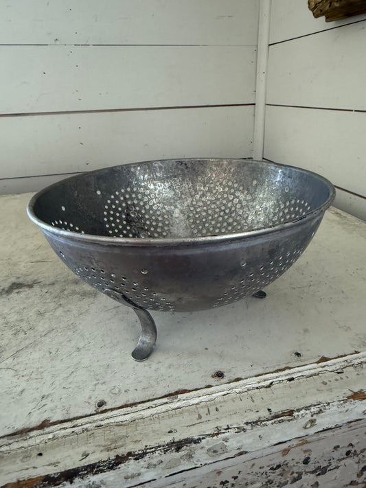 Vintage Aluminum Colander