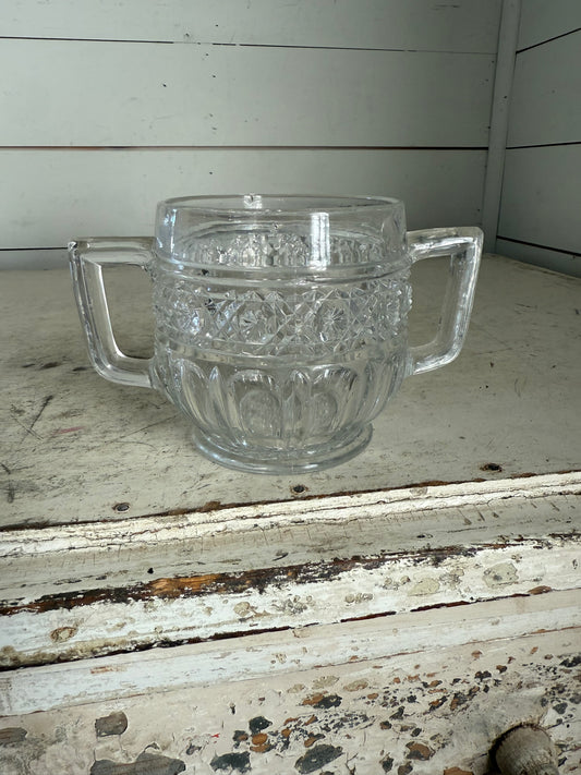 EAPG - Early American Pattern Glass - Spooner Sugar Dish