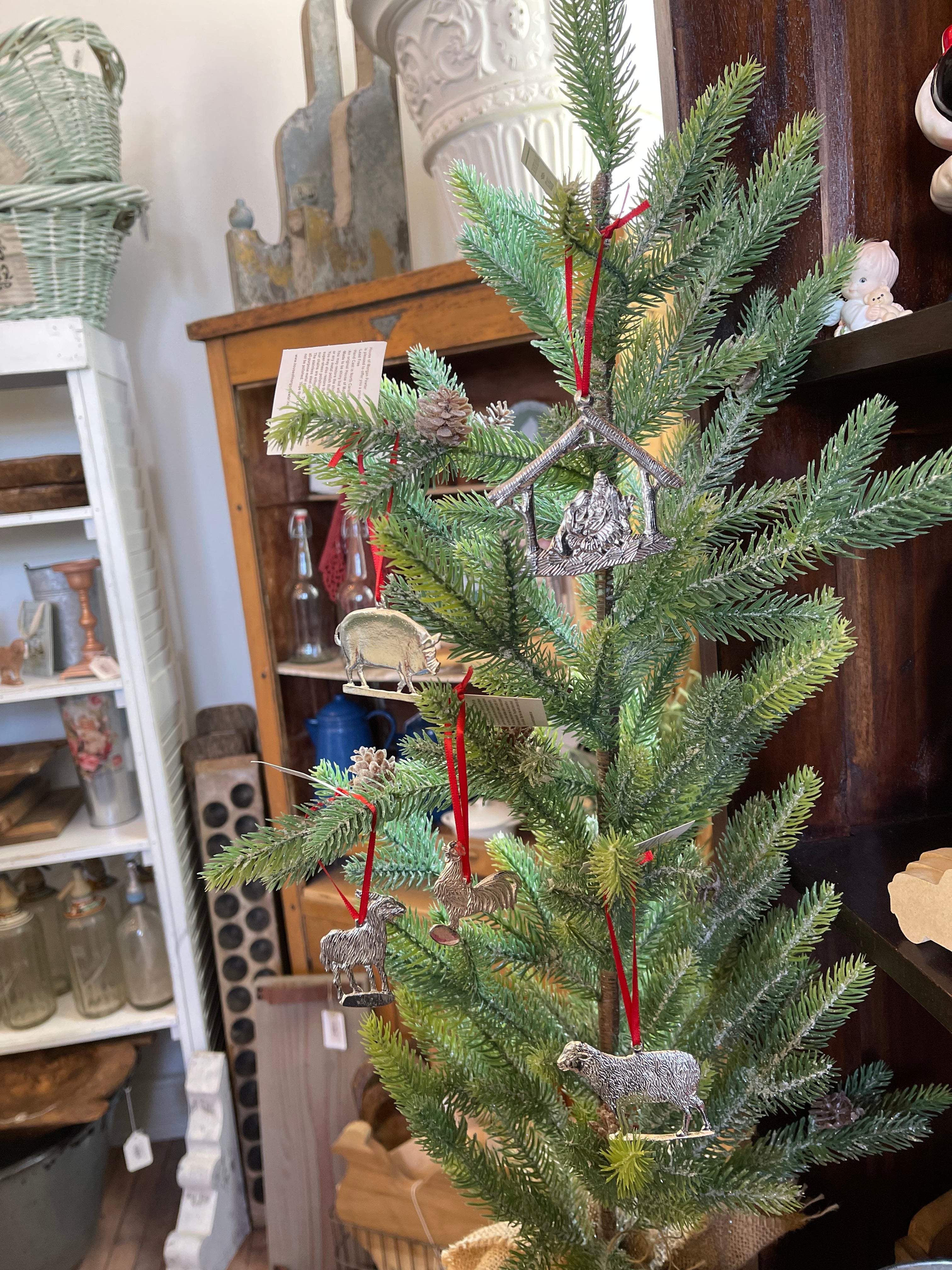 Morgan Pewter Ornaments