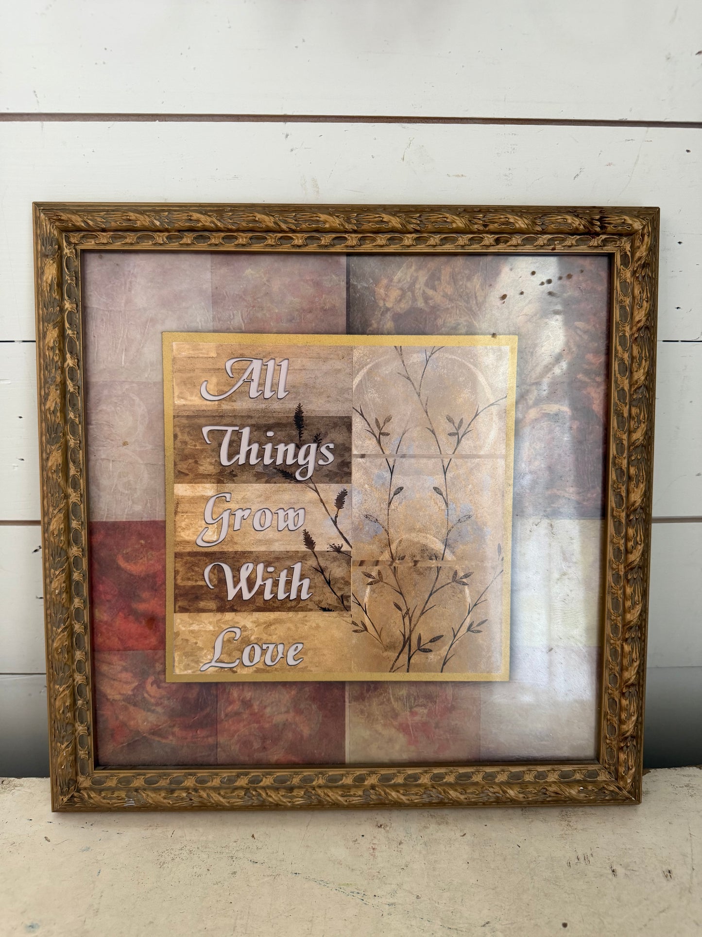 Square Frame - will get art and makeover