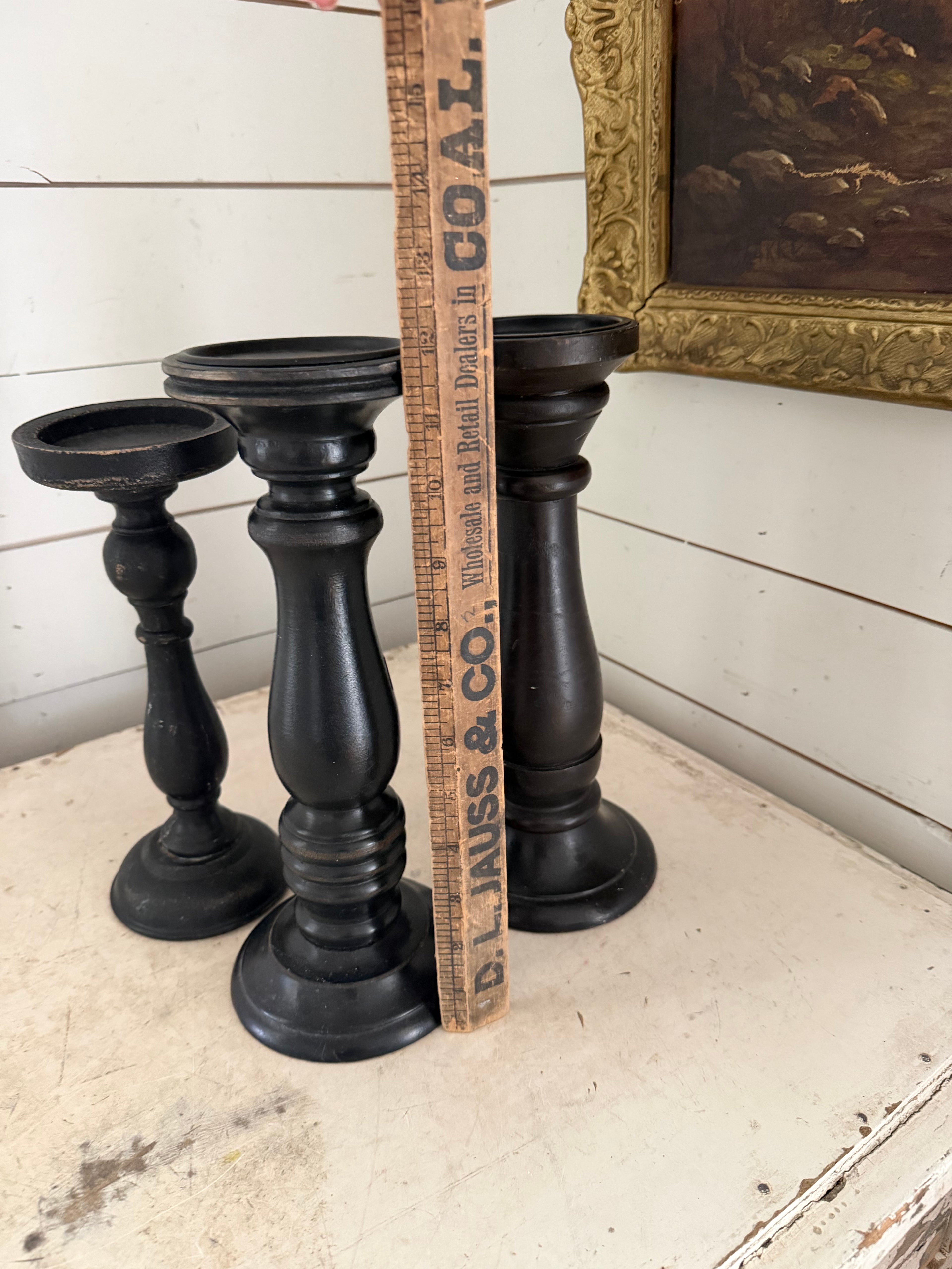 Trio of black candlesticks will get makeover