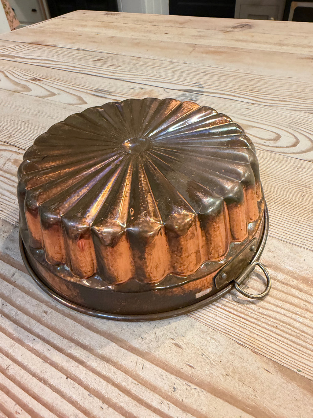 Copper Mould with lots of Patina