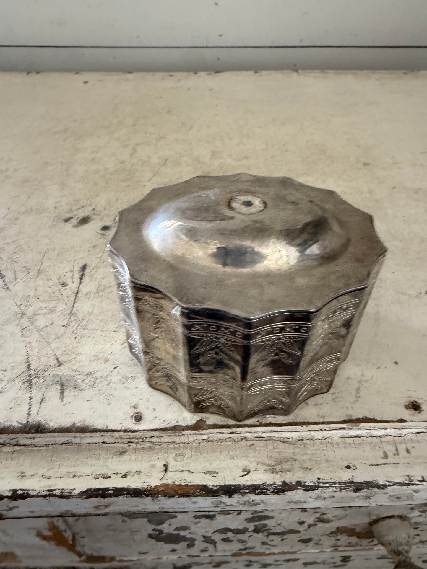 Vintage Godinger Silver Jewelry/Trinket Box