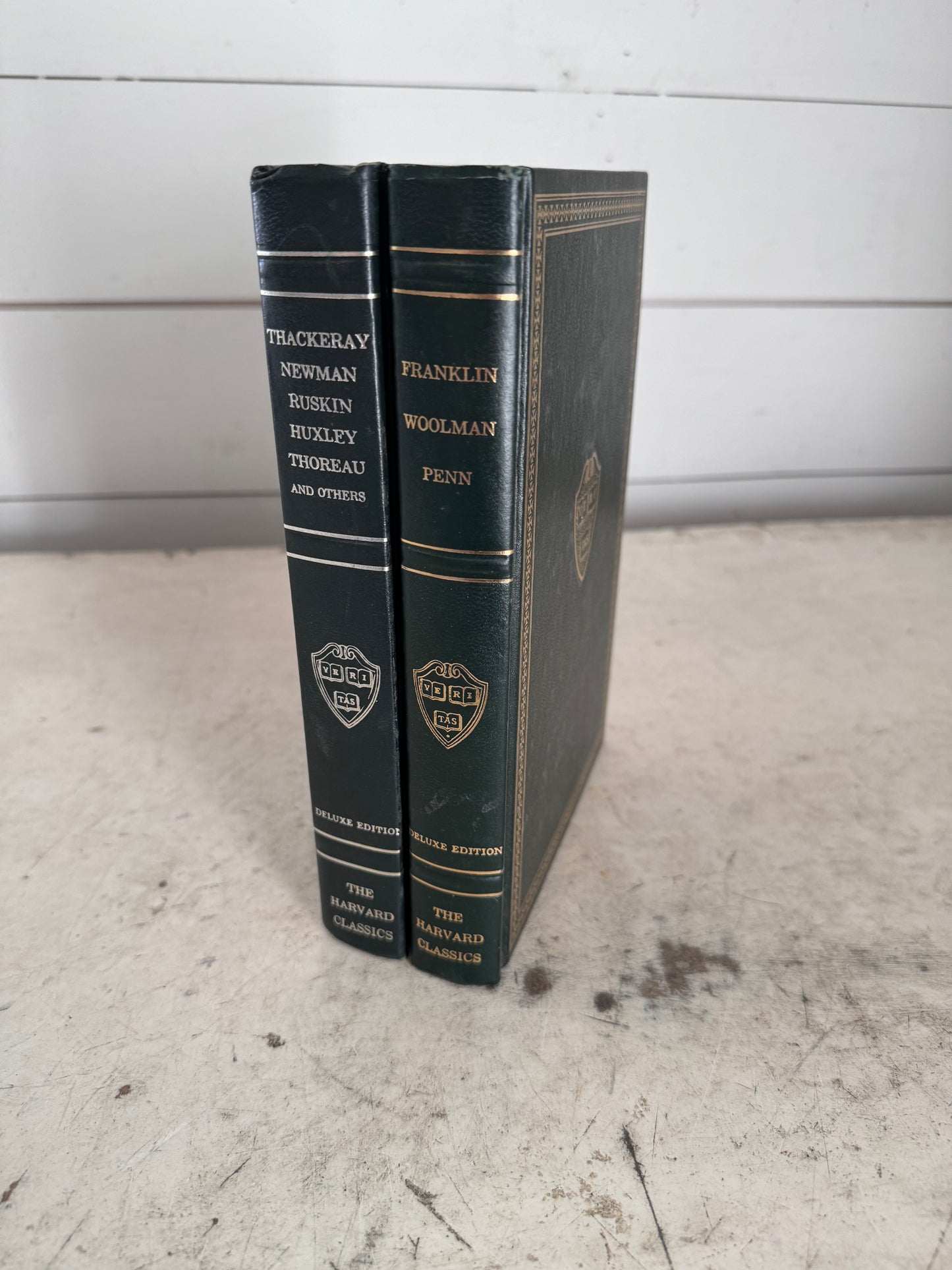 Harvard Classics 2 Book Bundle - Thackeray, Franklin