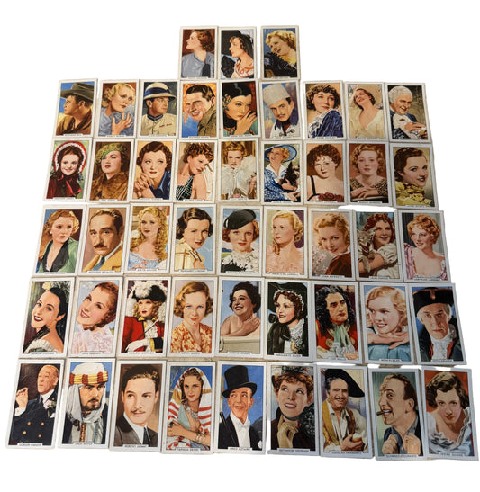 Gallaher My Favourite Part 48 Cards - Complete Set Virginia Hpuse London Cigarette Cards