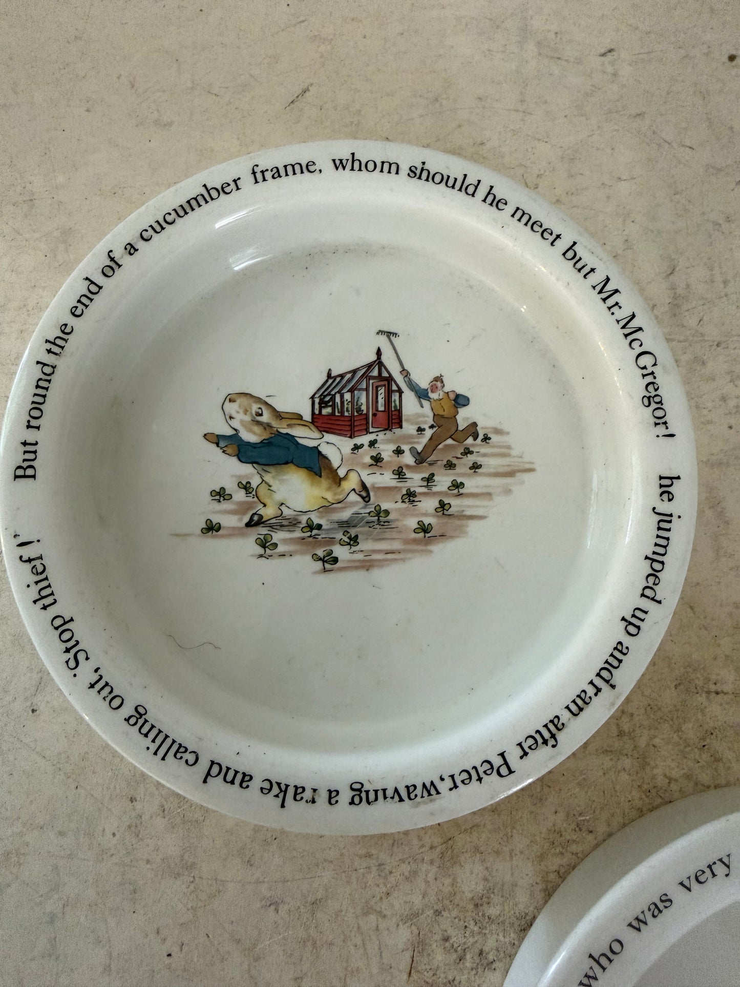Wedgwood Peter Rabbit porringer/child's bowl Sold individually