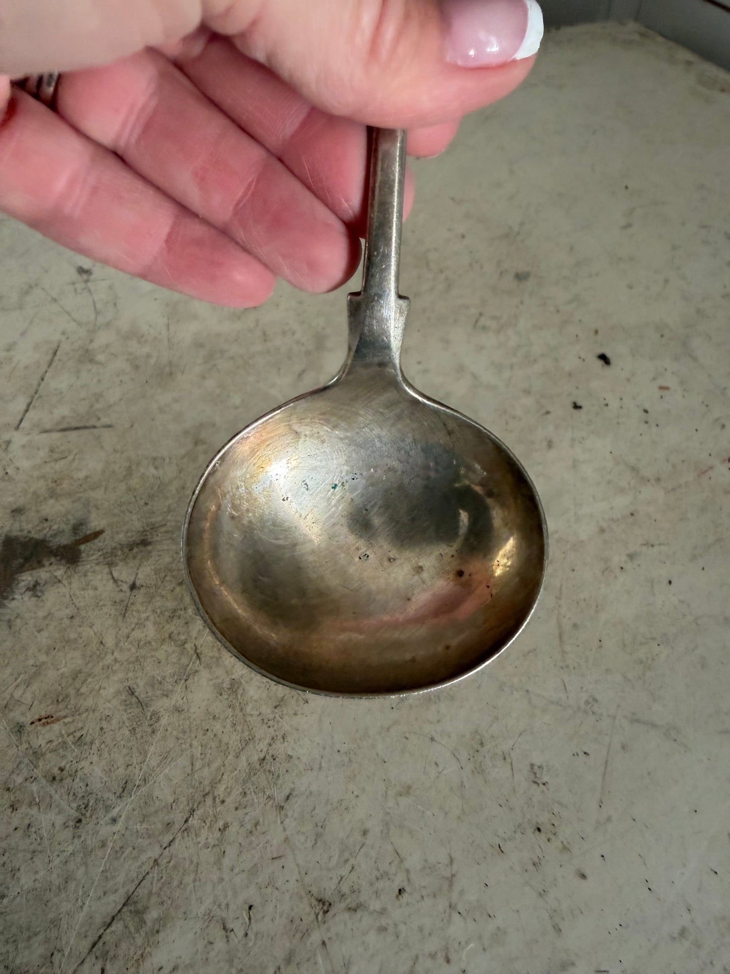 19th Century Ladel Spoon EP Silverplate