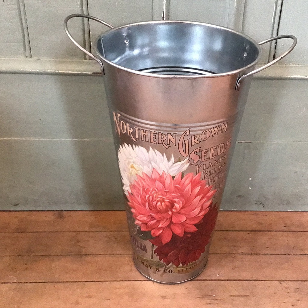Oversized French Flower Bucket-Picked at Random