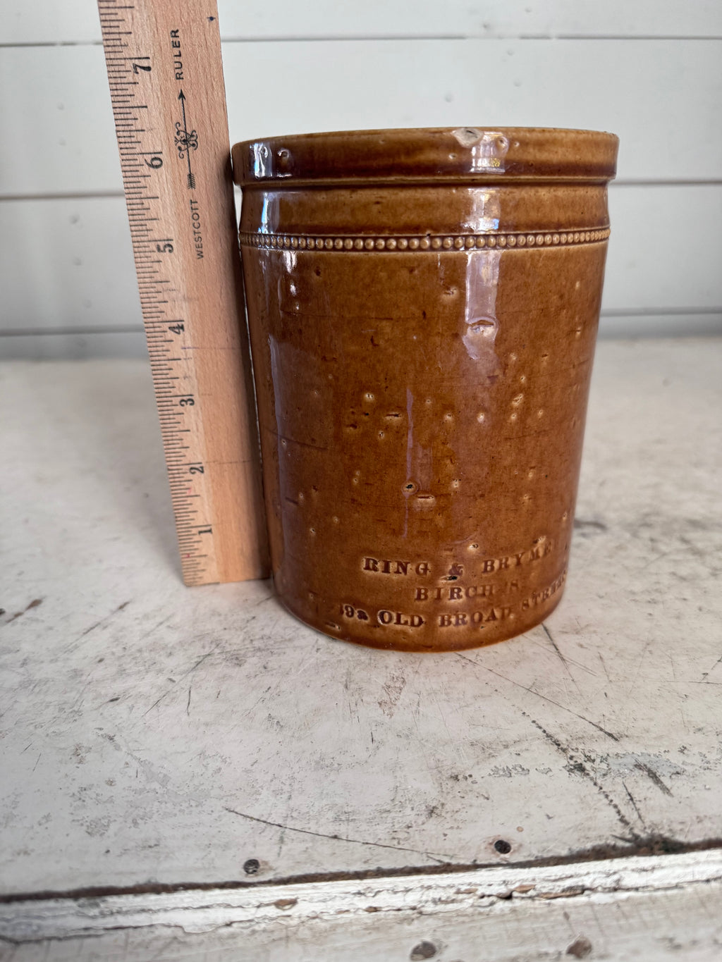 Bring and Brunel Birch Earthenware Crock
