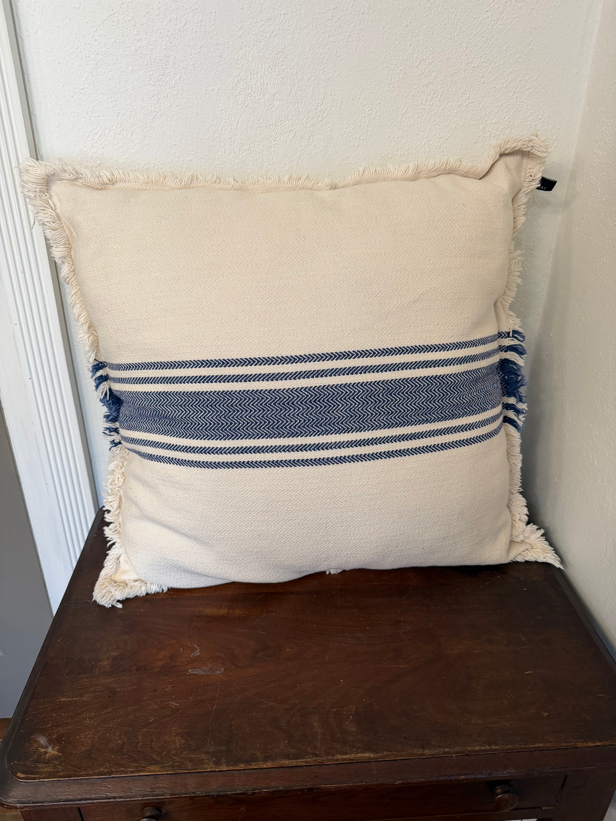 Oversized Newport Grain Sack Linen Pillow