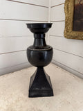 Oversized black candlestick will get makeover