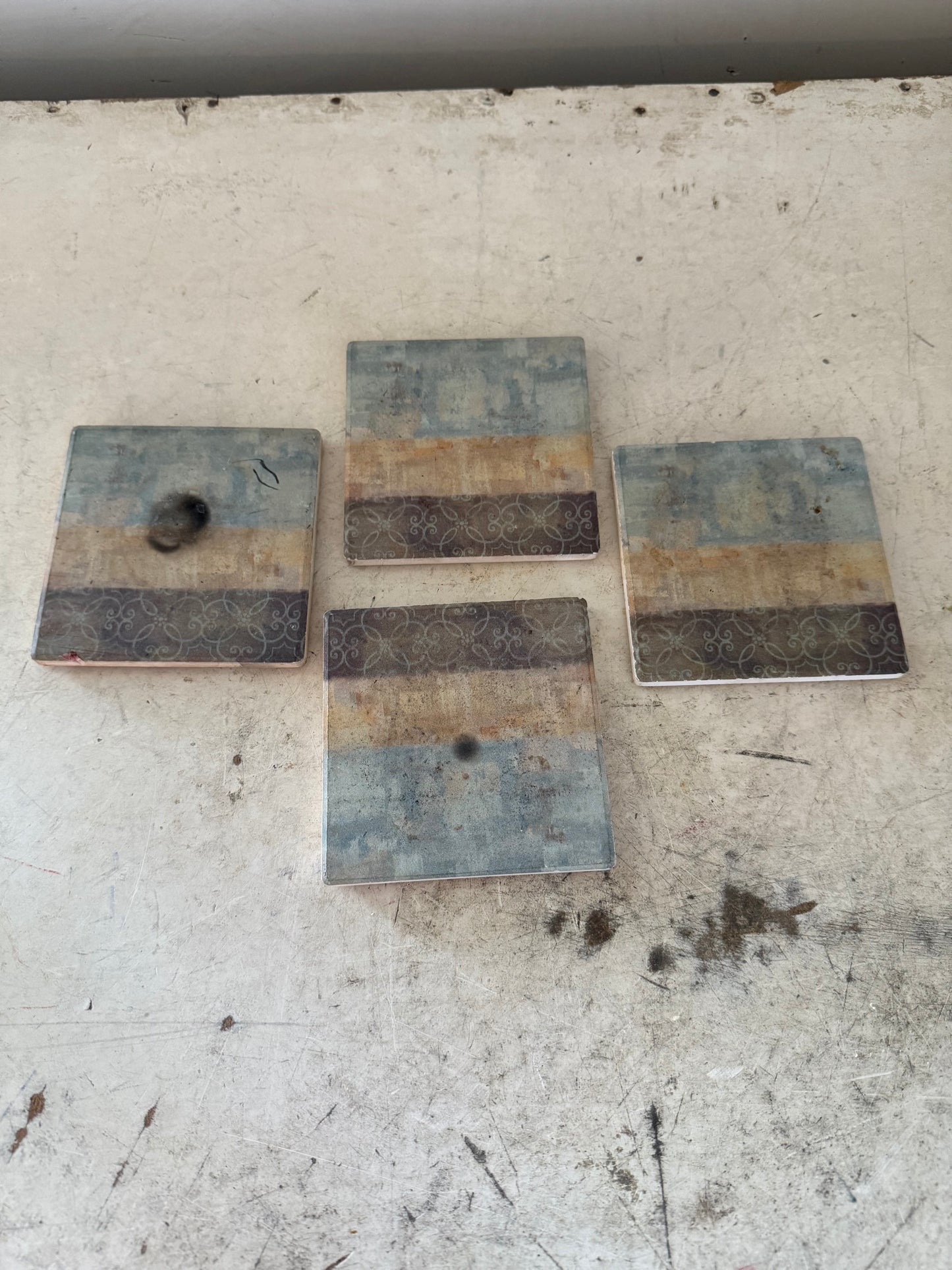 Set of four coasters will get makeover