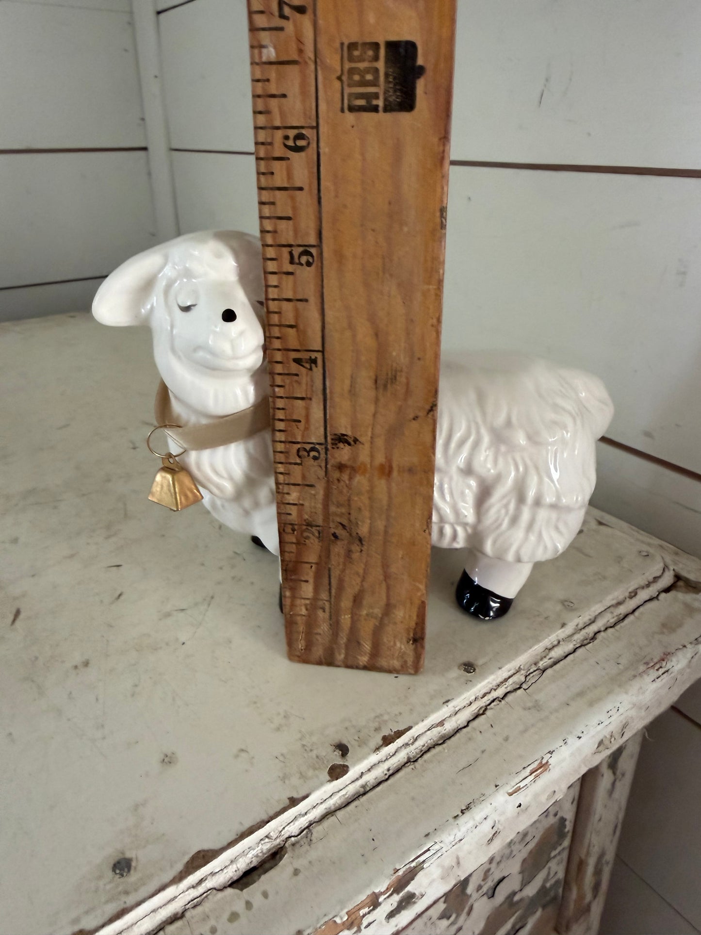 Vintage ceramic sheep