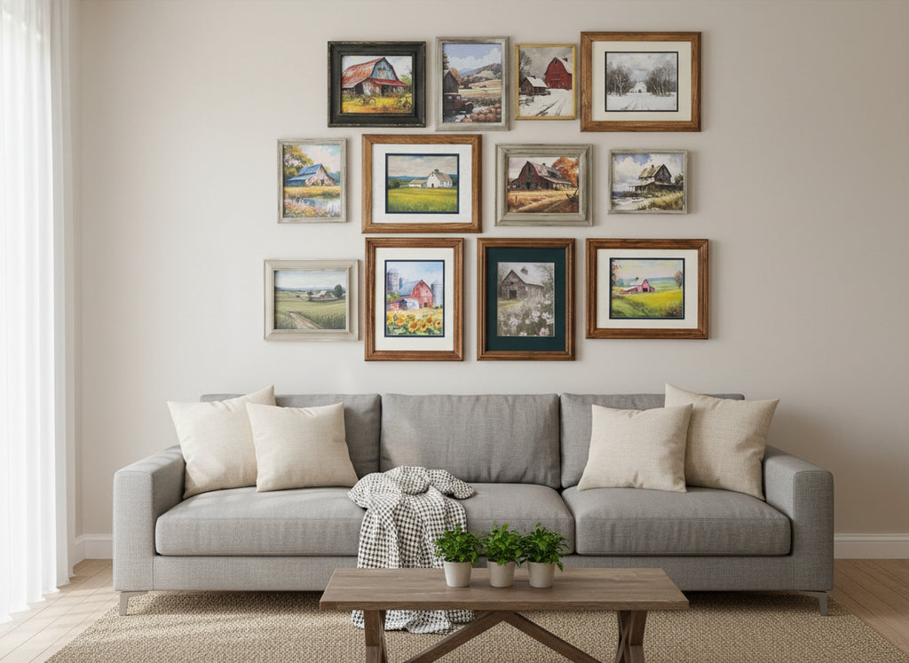 Zeb’s Framed Barns sold individually