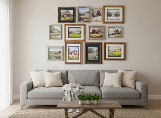 Zeb’s Framed Barns sold individually