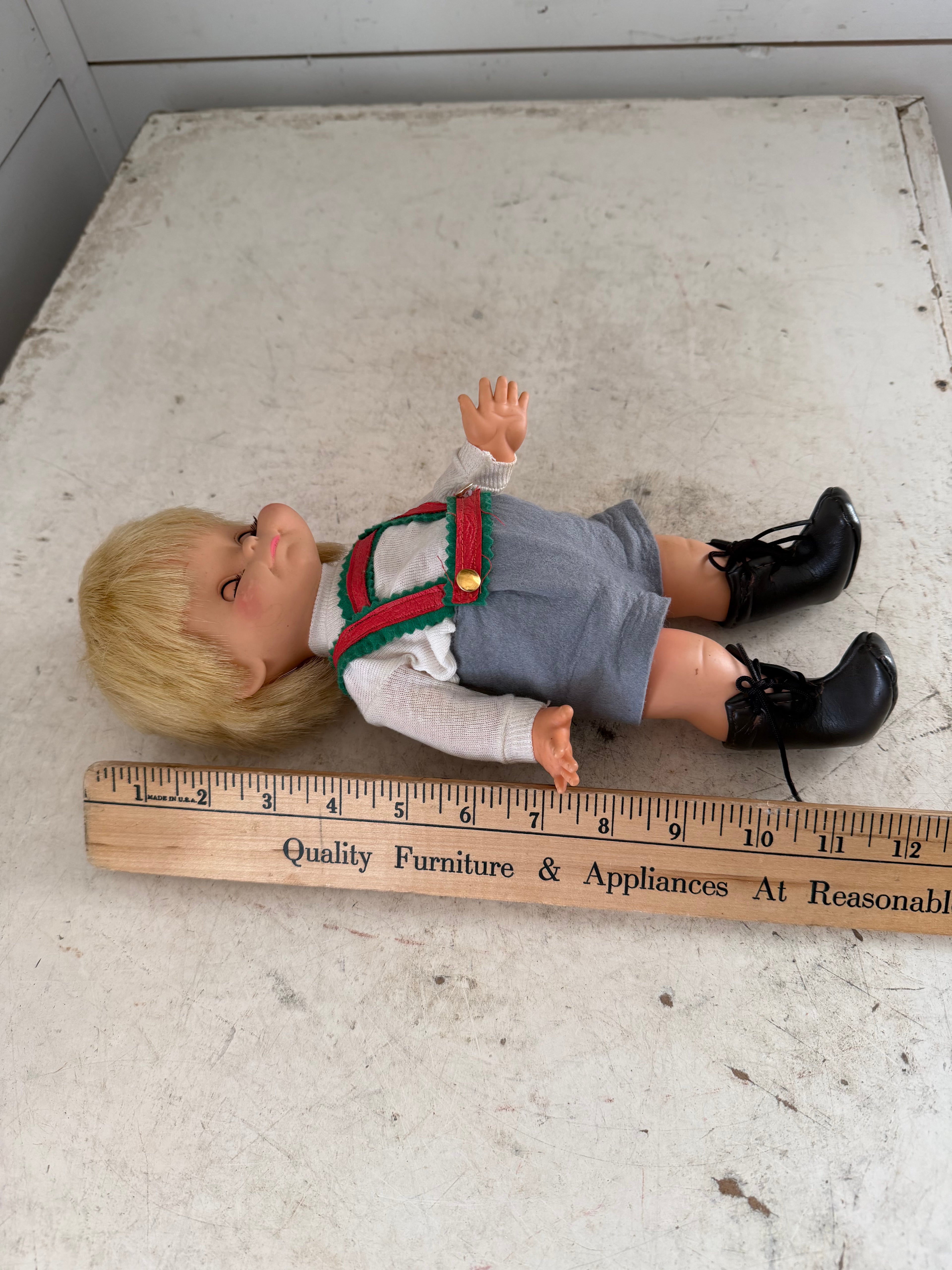 Retti Made in Italy boy doll