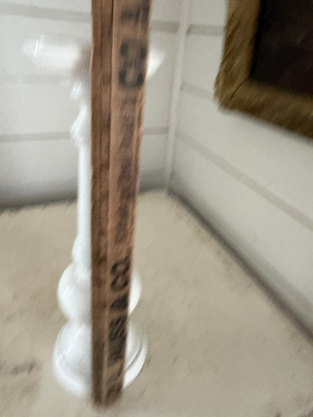 White candlestick