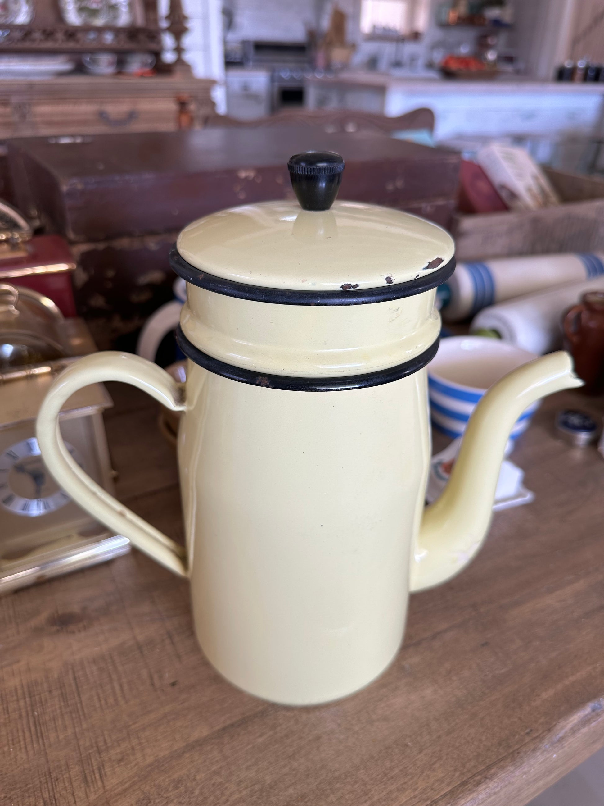 ENAMEL COFFEE POT | PLAIN