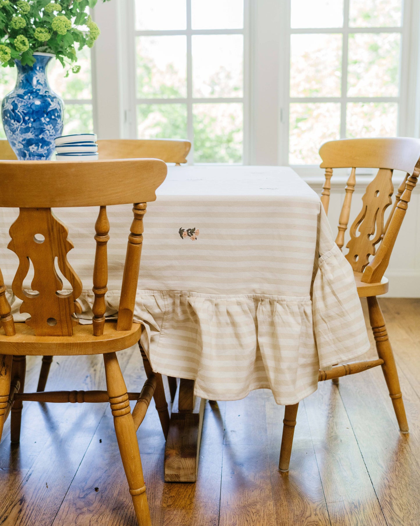 Frances Ruffled Tablecloth