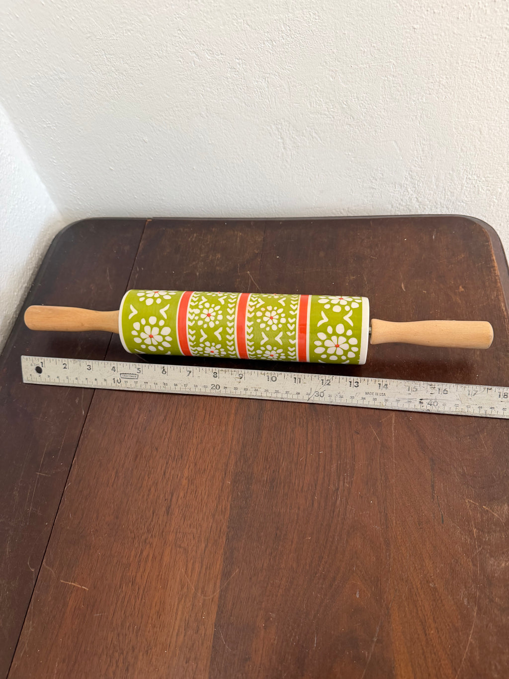 Anthropologie Kitchen Ceramic Rolling Pin