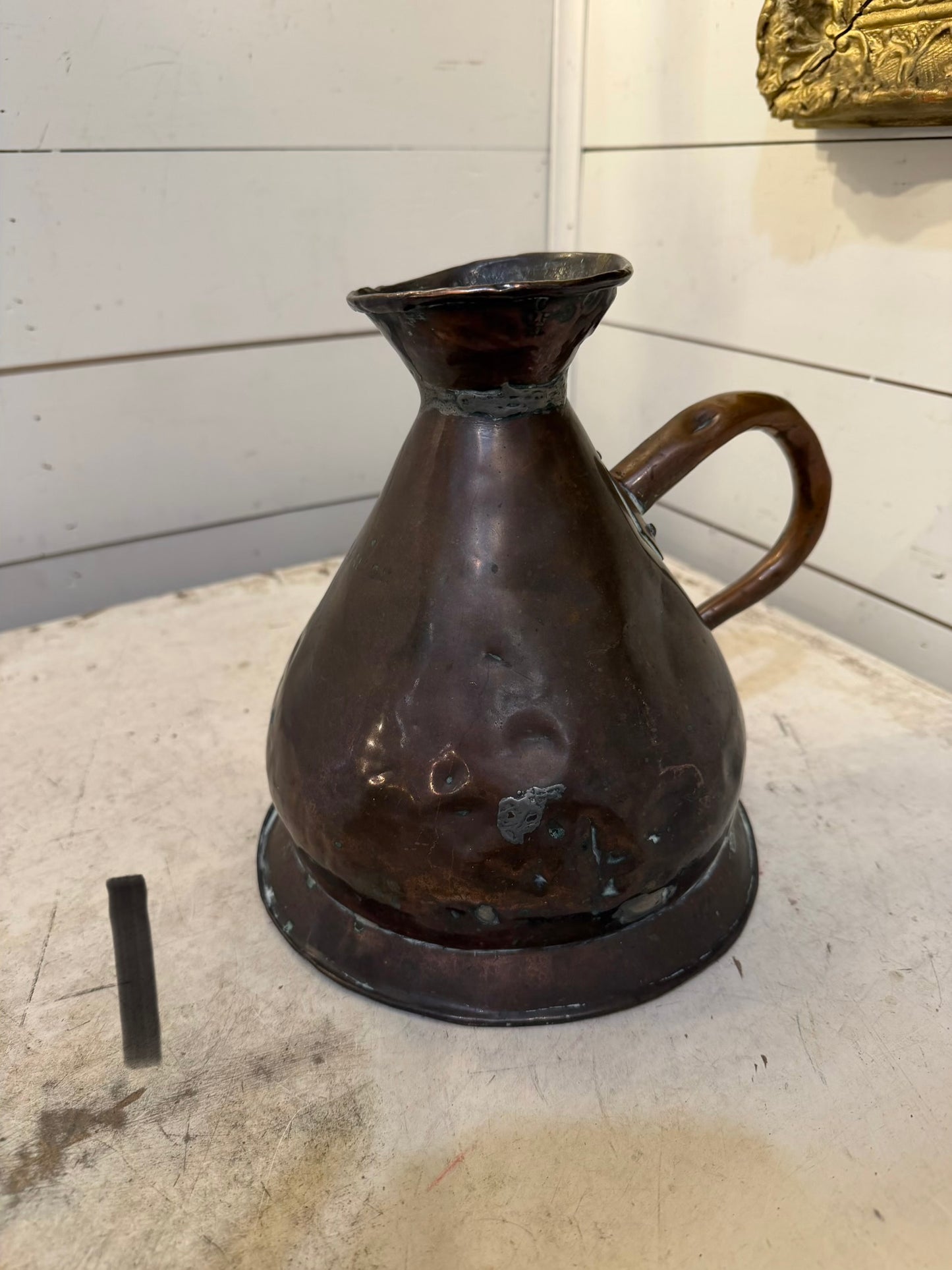 MAntique haystack, copper pitcher, 1/2 gallon size sold individually