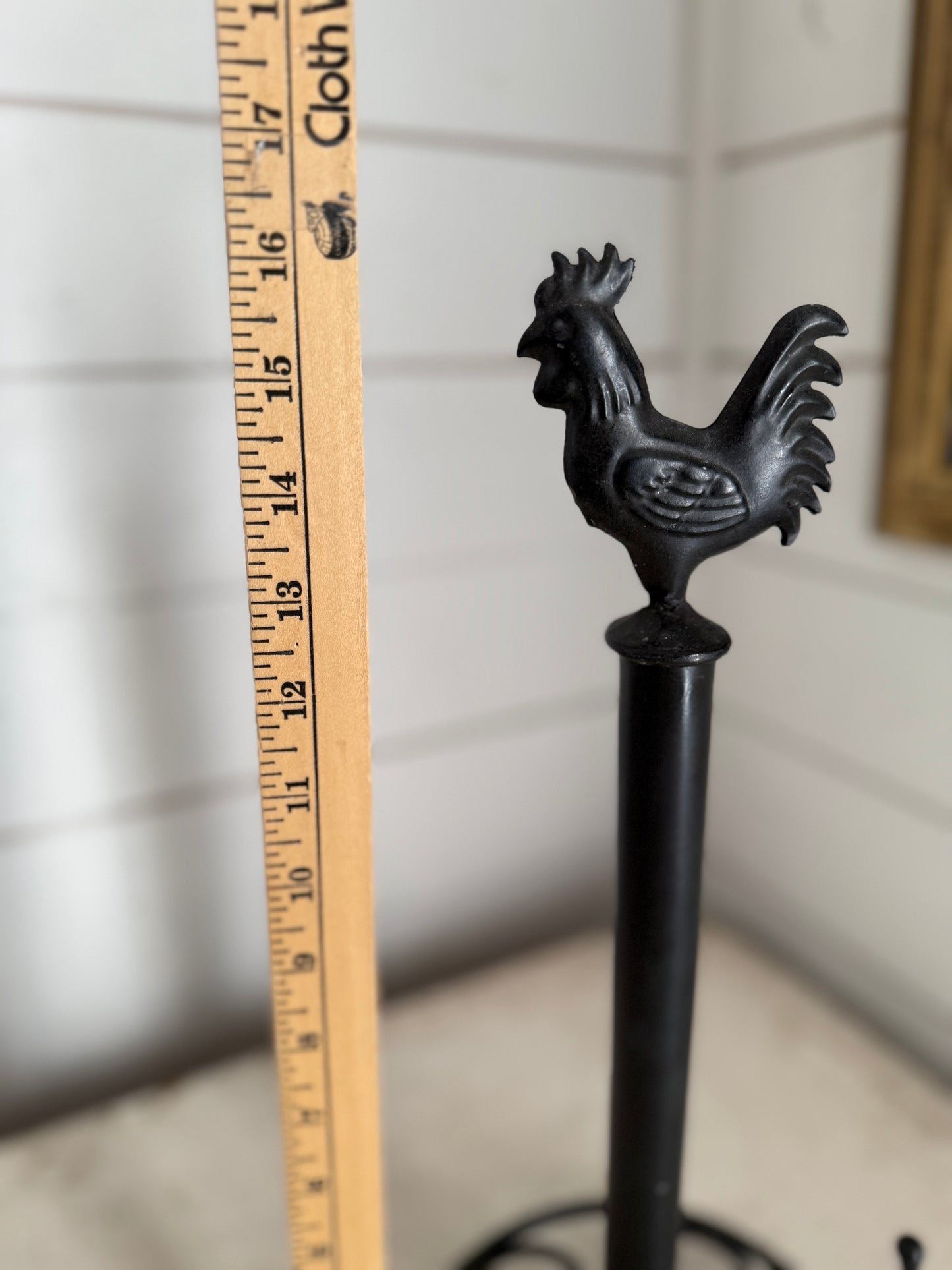 Rooster Paper Towel Holder