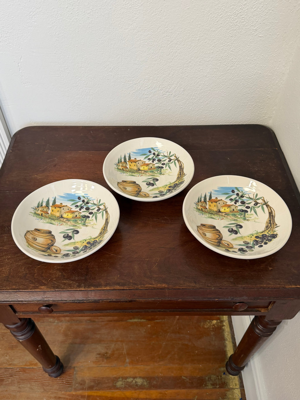 Tuscan Landscape Villa Bowl Made In Italy - SOLD INDIVIDUALLY