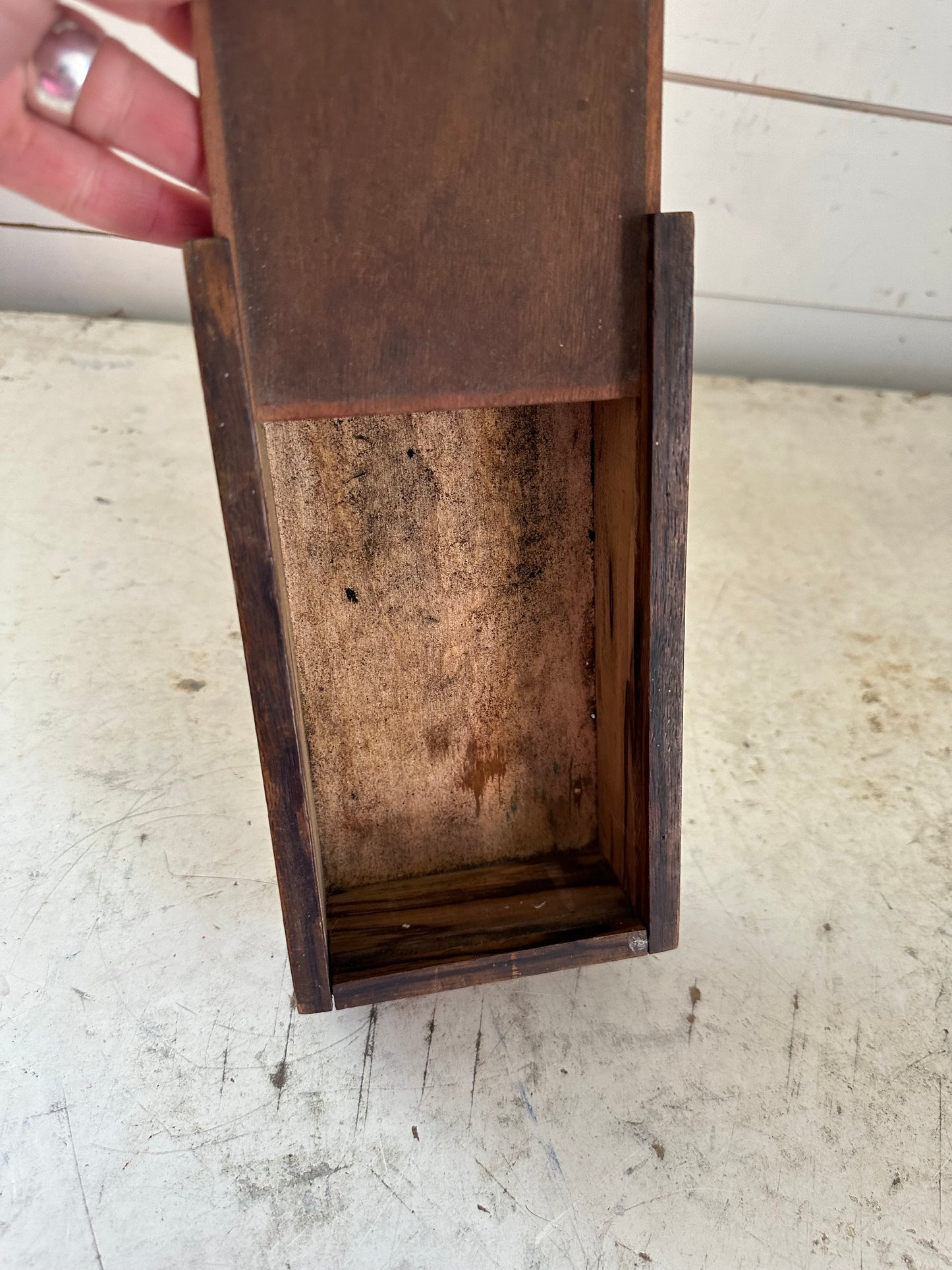 Antique wooden Spice Box