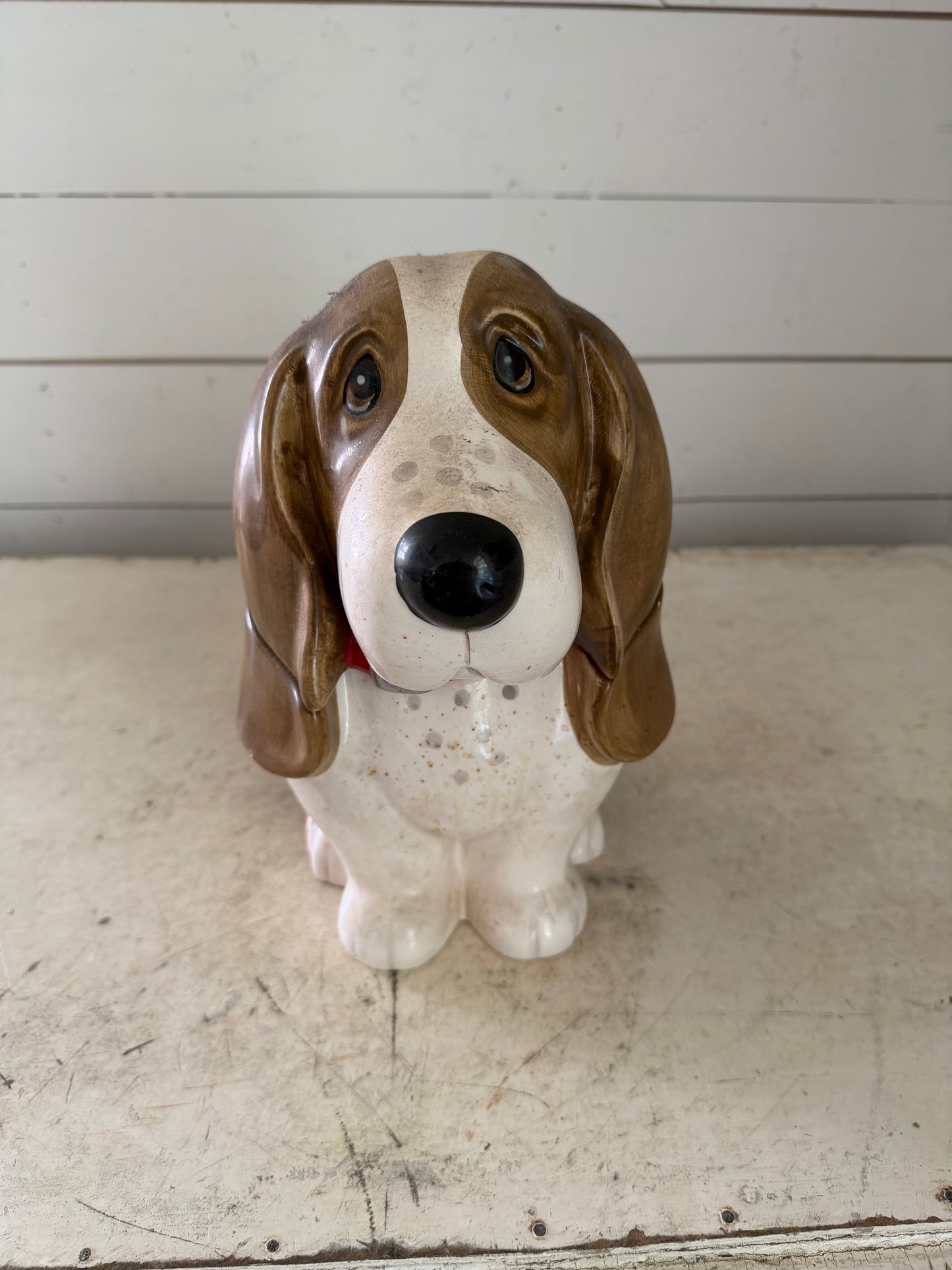 Pioneer Woman Cookie Jar CHARLIE Basset Hound Dog