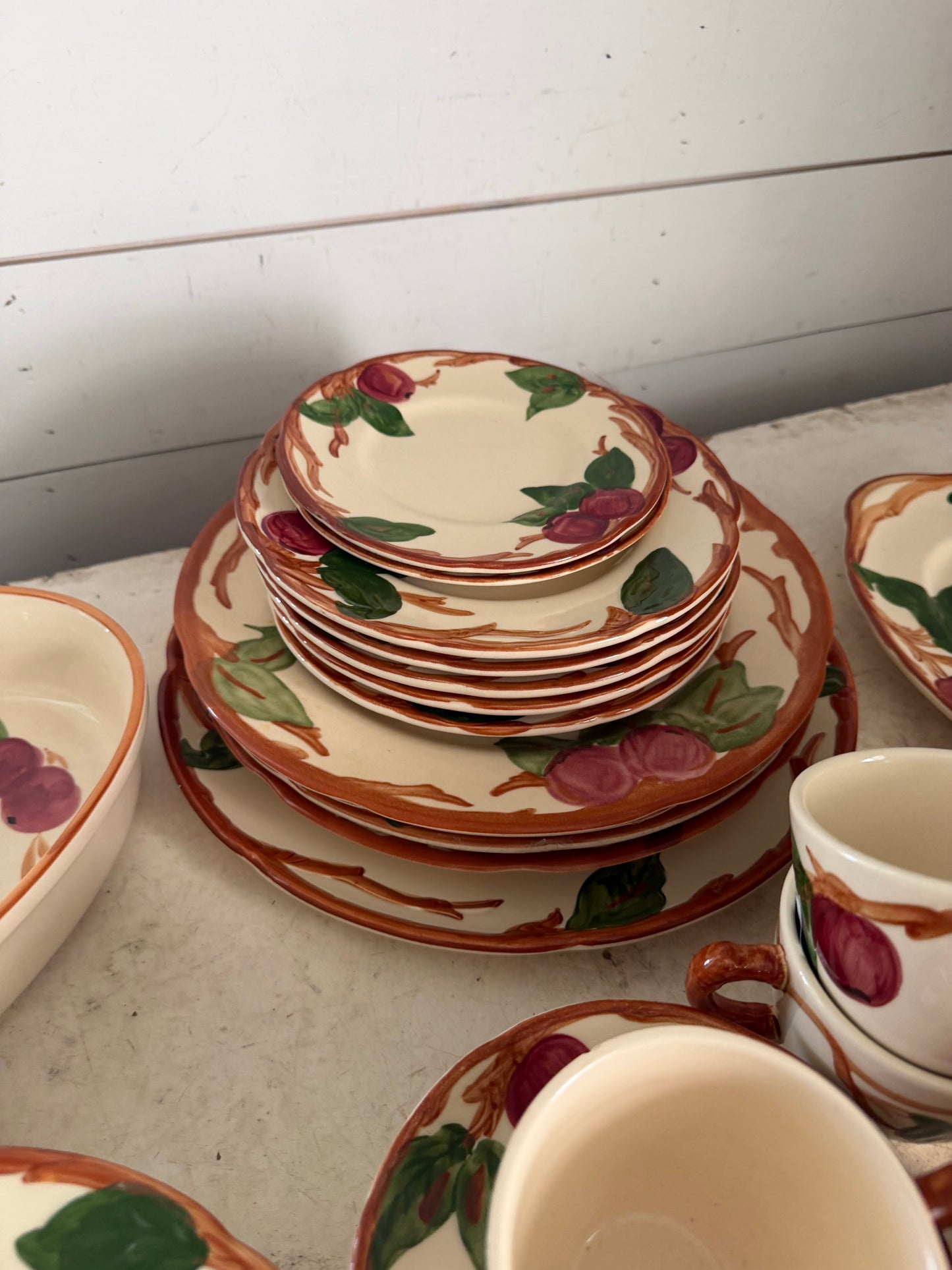 Franciscan Apple pattern Dishes sold individually