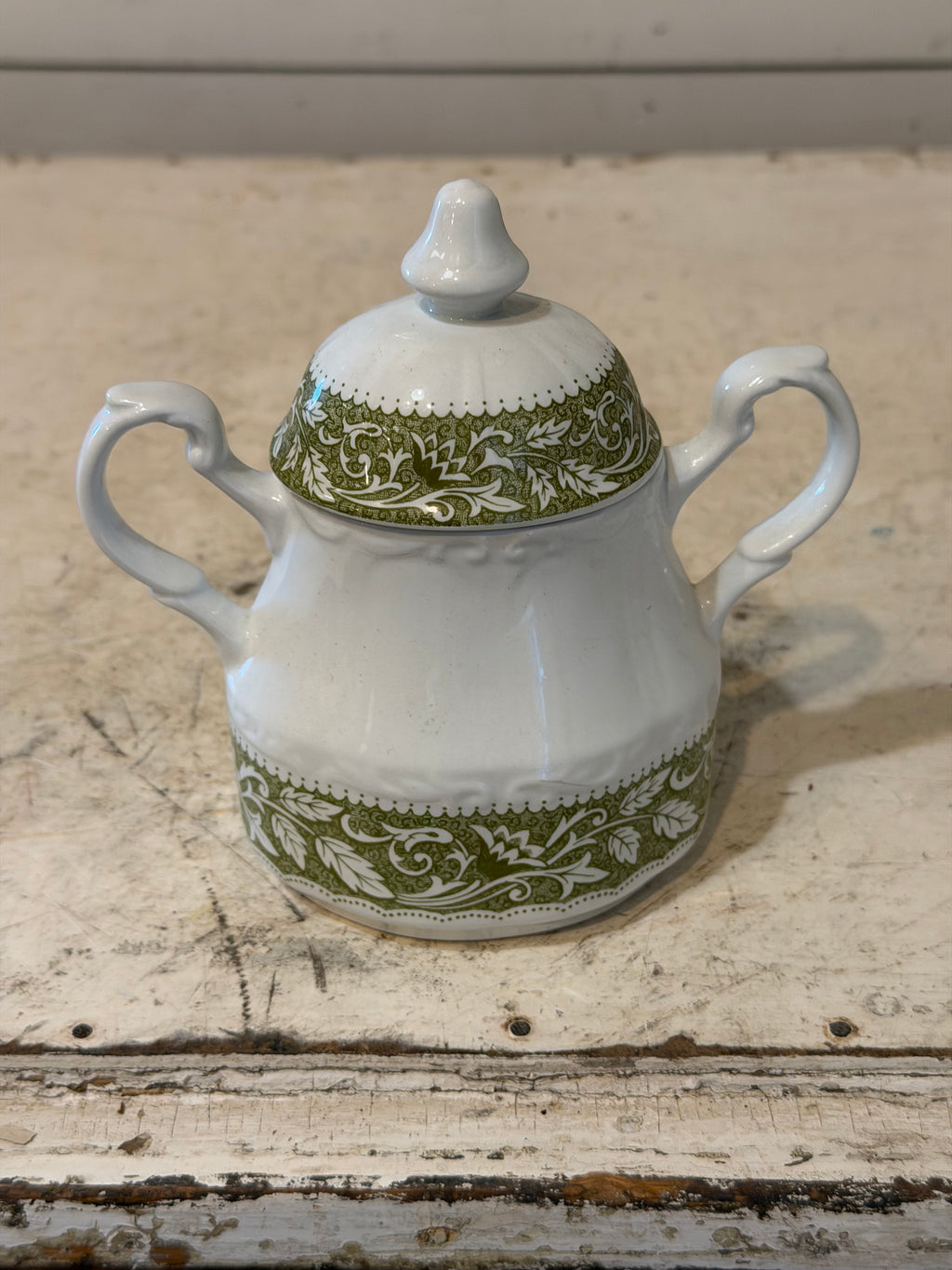 Vintage Ironstone Dishes "Renaissance Green" pattern by J & G Meakin SOLD INDIVIDUALLY