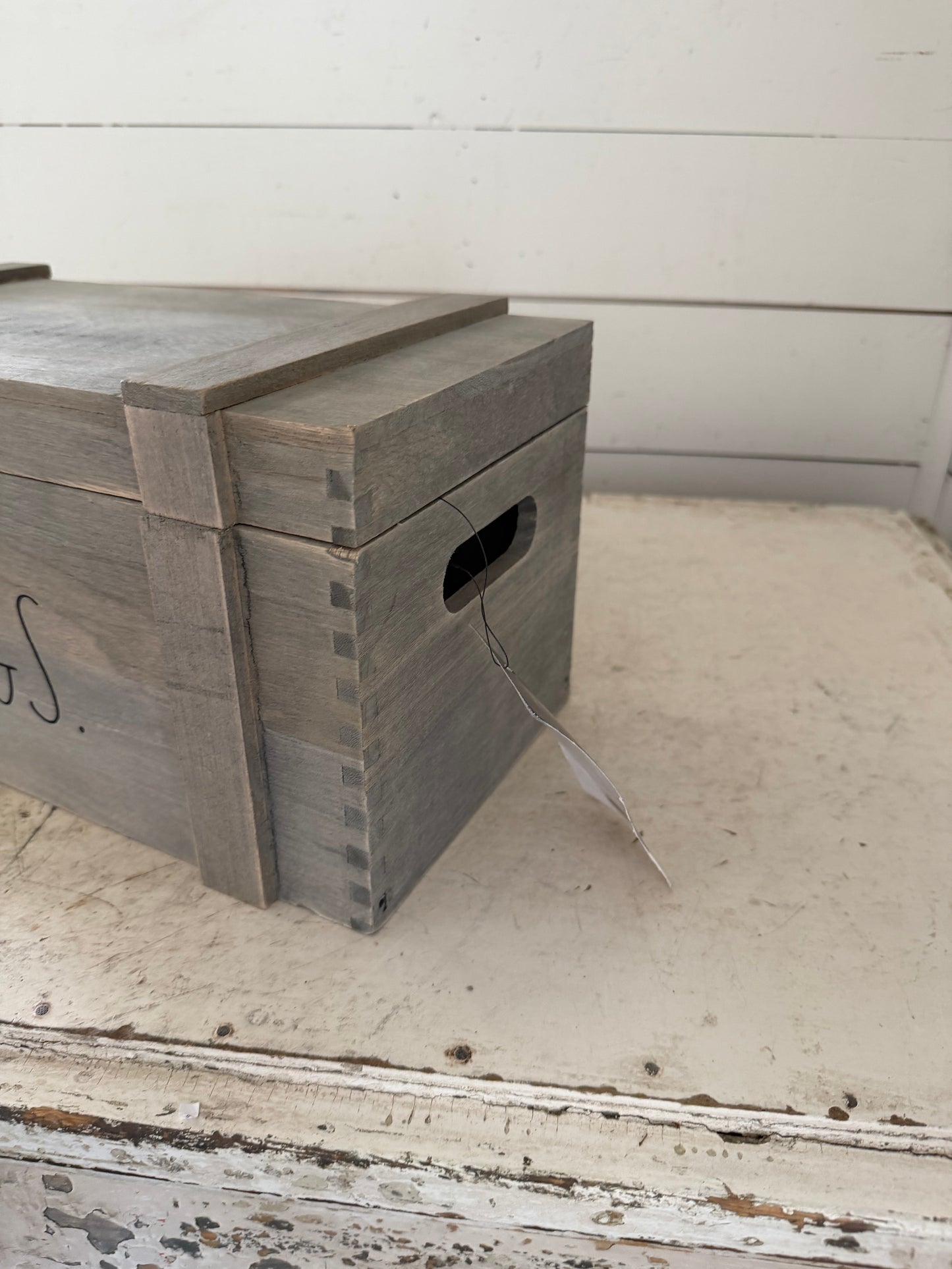 Ray Dunn totebox with get makeover