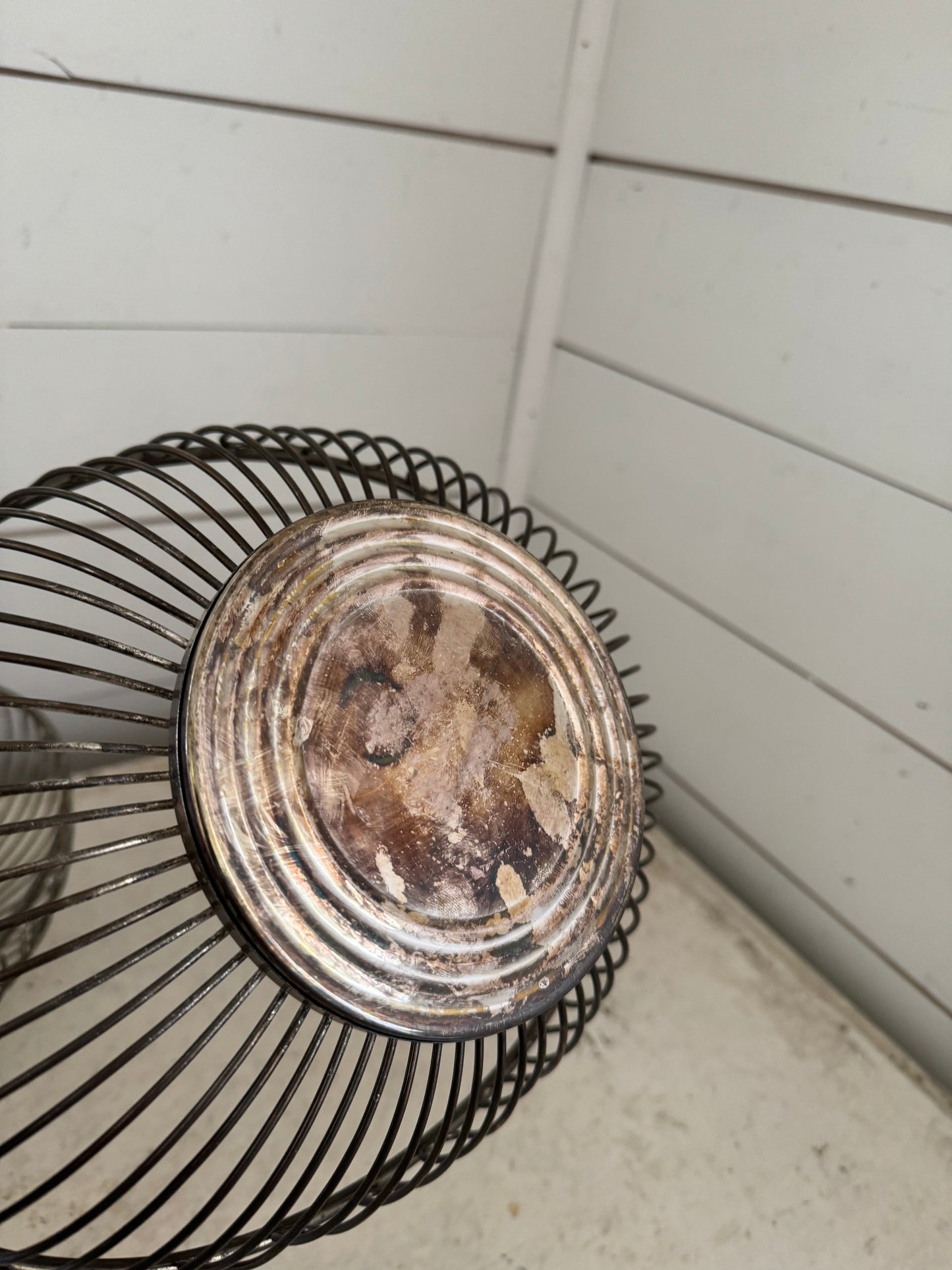 Mid Century Silverplate Wire Bowl - Sold Individually