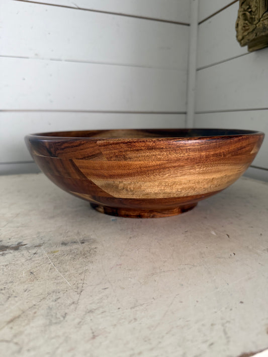 Wood Serving Bowl