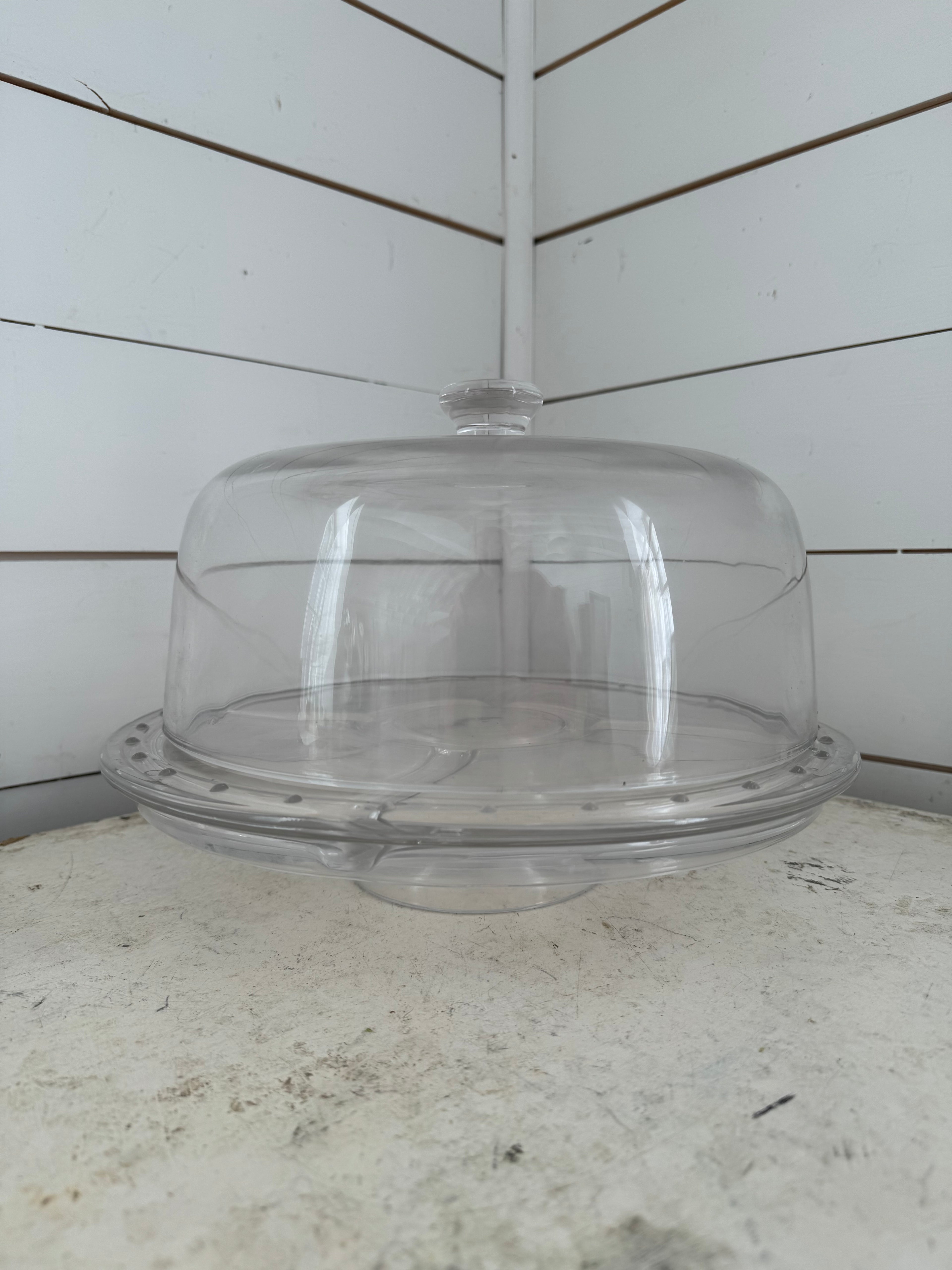 4 in 1 Cake Plate and Dome