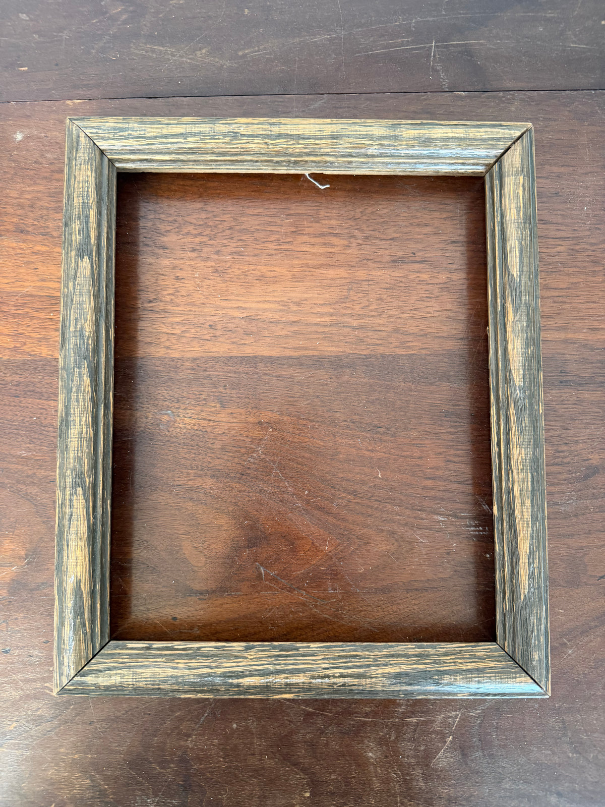Gray Wood Frame - Will Get Print and Backer