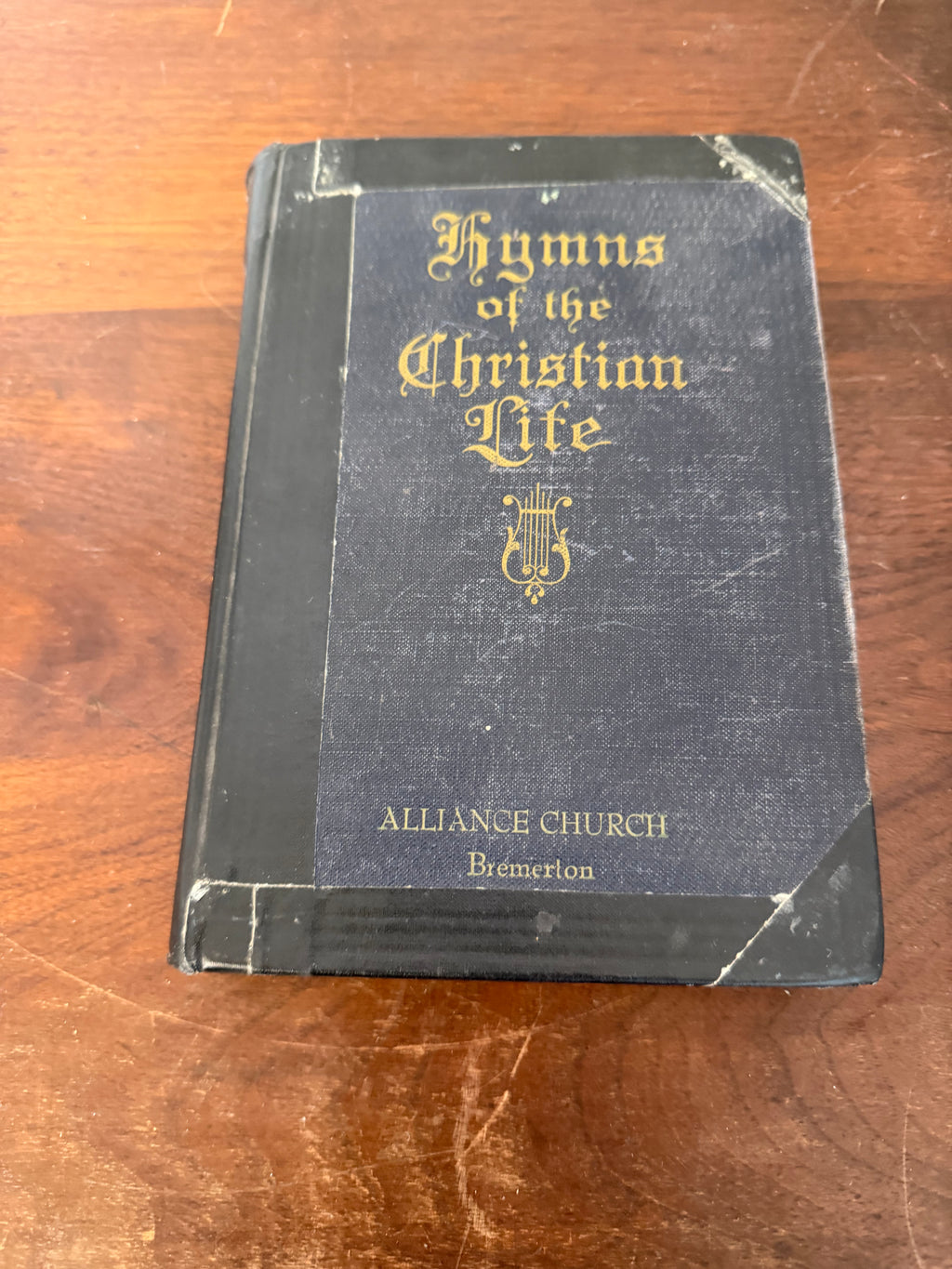 Vintage Hymnal - hymns of the christian life hardback