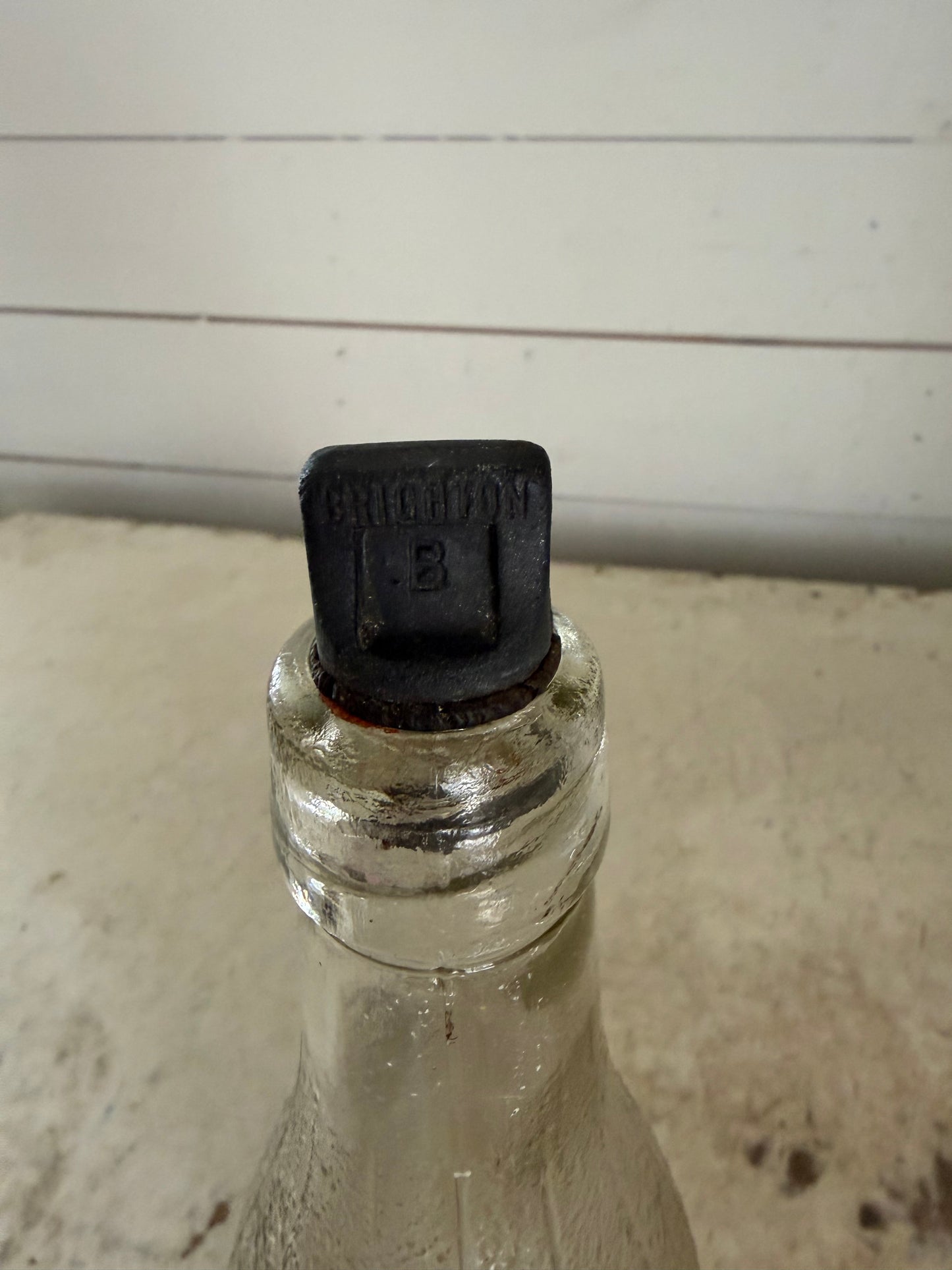 Vauxhall, Plowman, Barrett & Co LTD Clear Glass Bottle