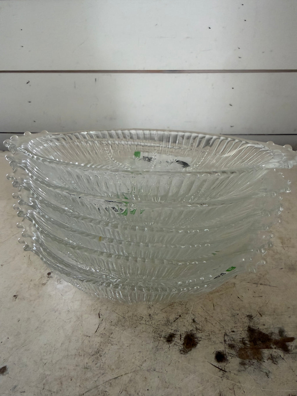 Vintage Glass Anchor Hocking Number 124 Relish Dish 1950s sold individually