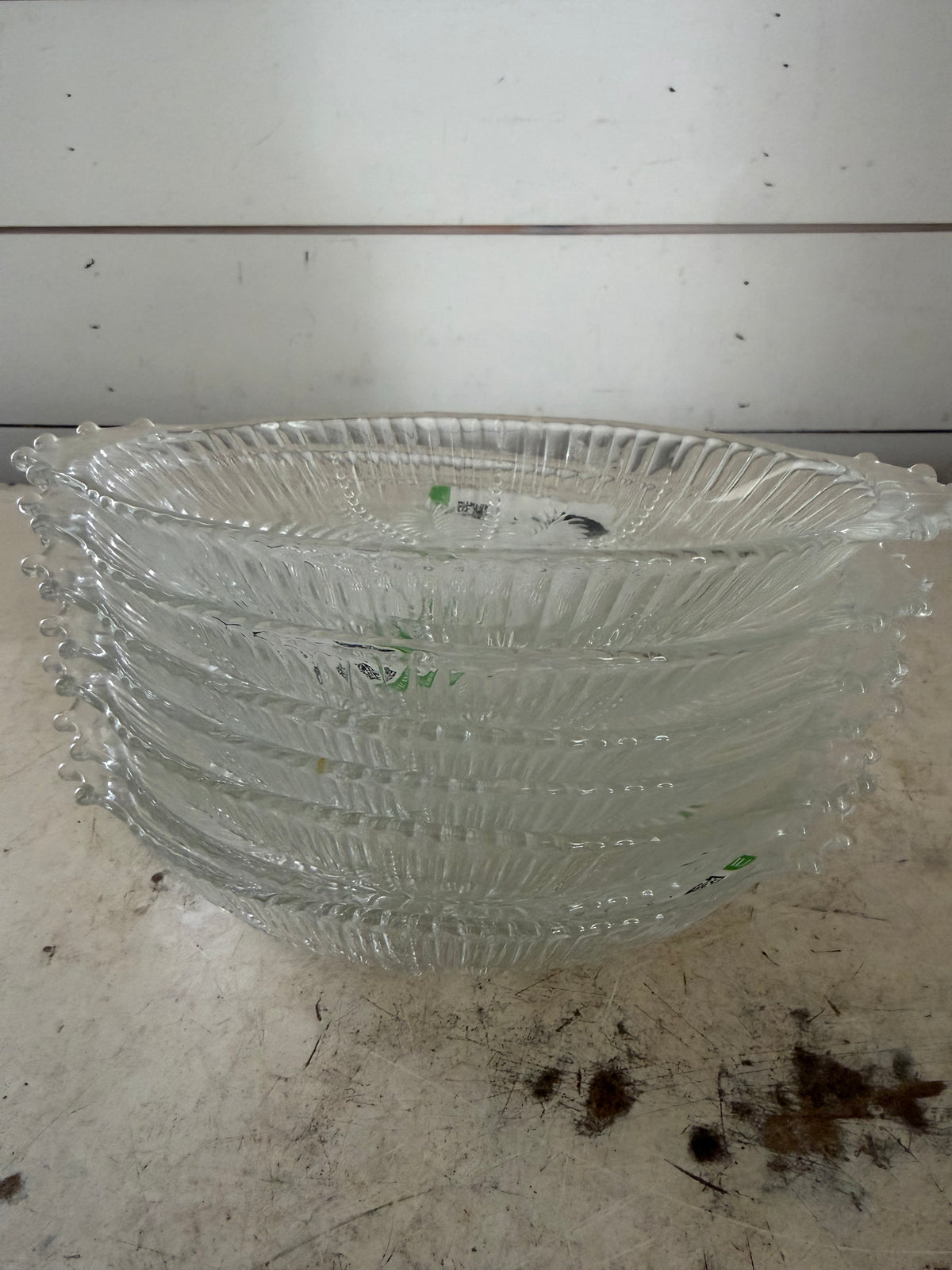 Vintage Glass Anchor Hocking Number 124 Relish Dish 1950s sold individually