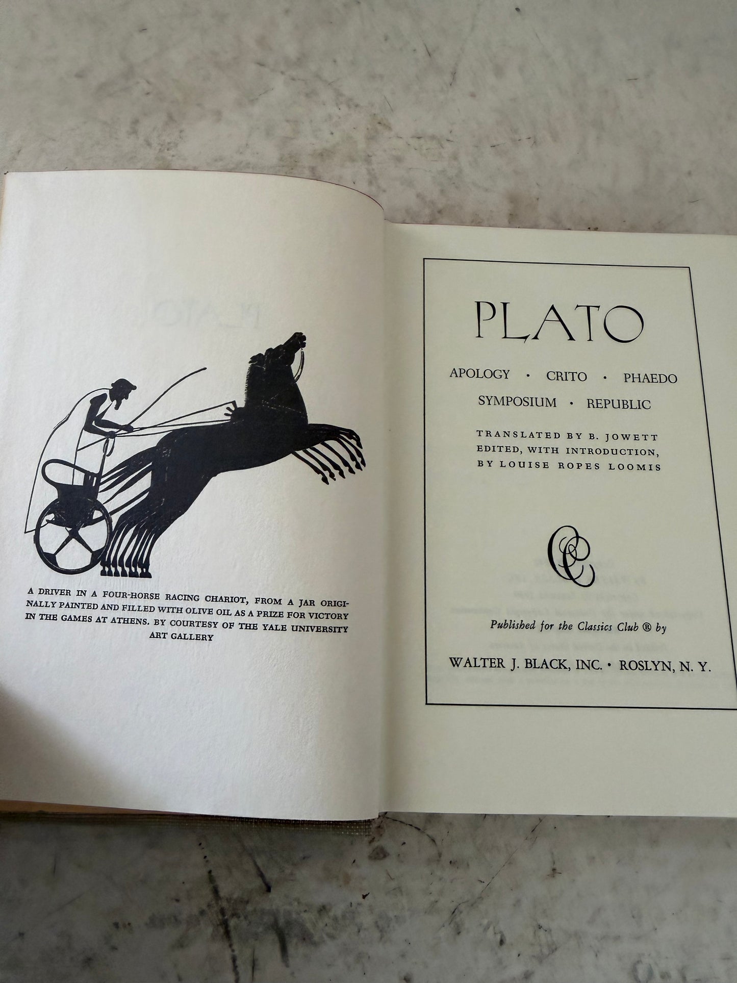 Classic Club Five Great Dialogues, Plato - Book