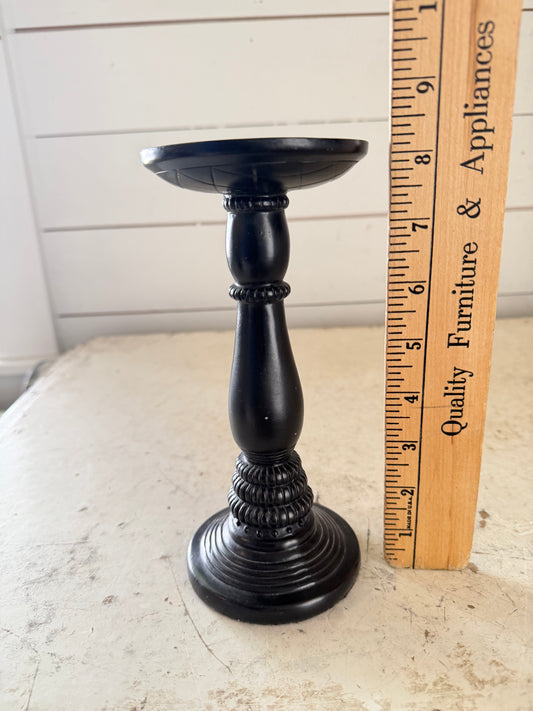 Black Column Candlestick - Will Get Makeover