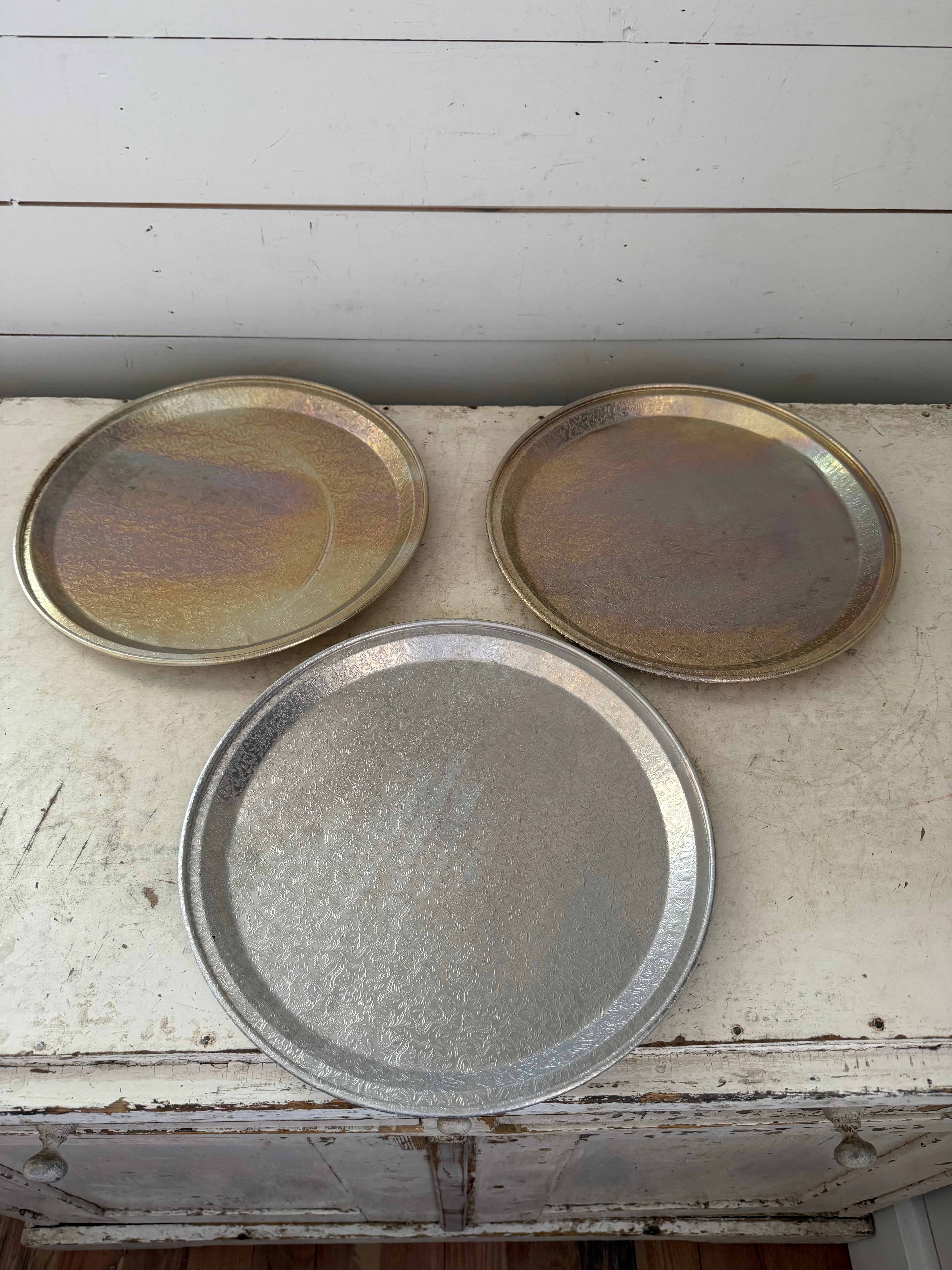 Aluminum Embossed Tray Sold individually